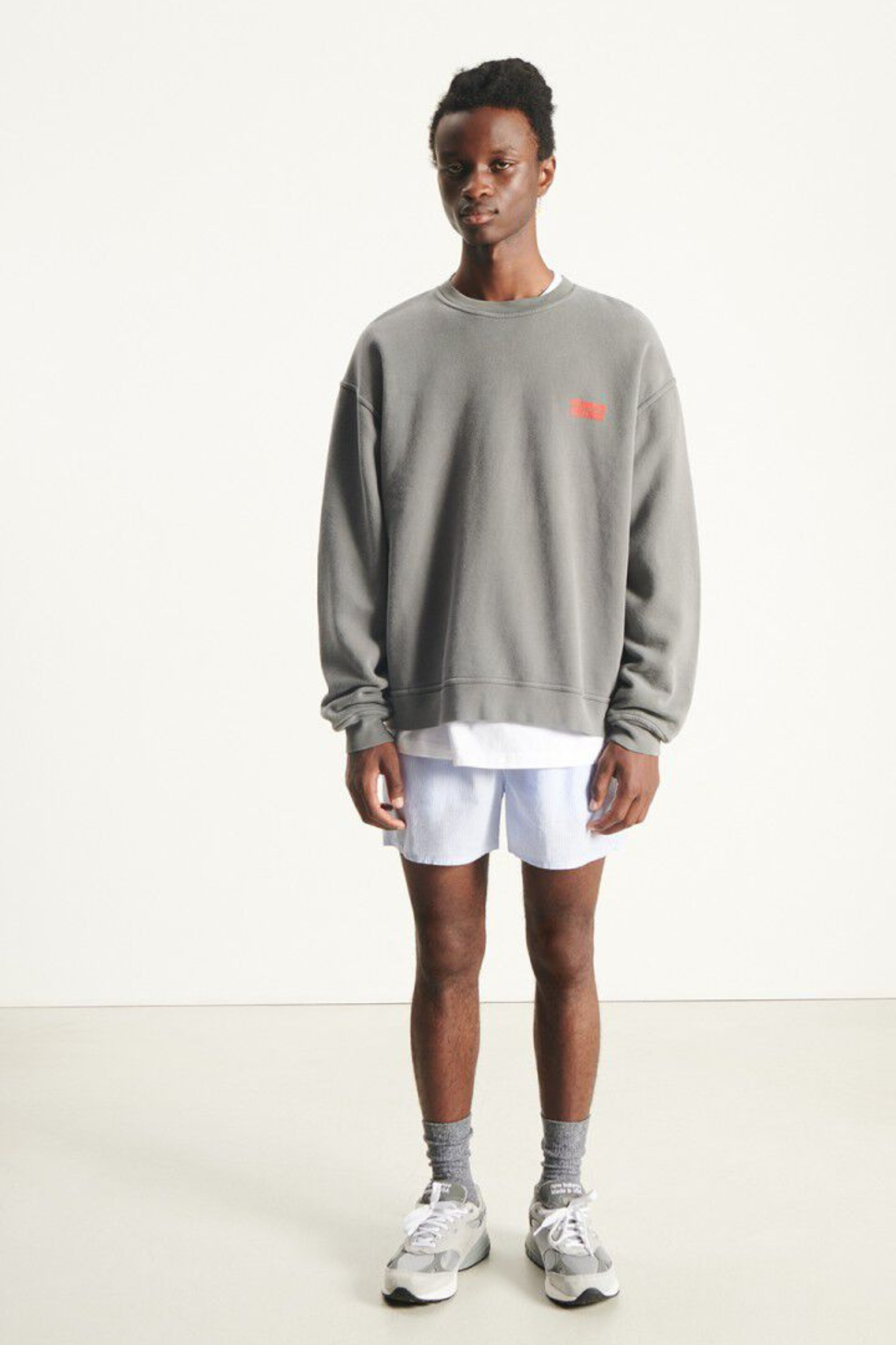 PLIZZY SWEATER - VINTAGE ASH