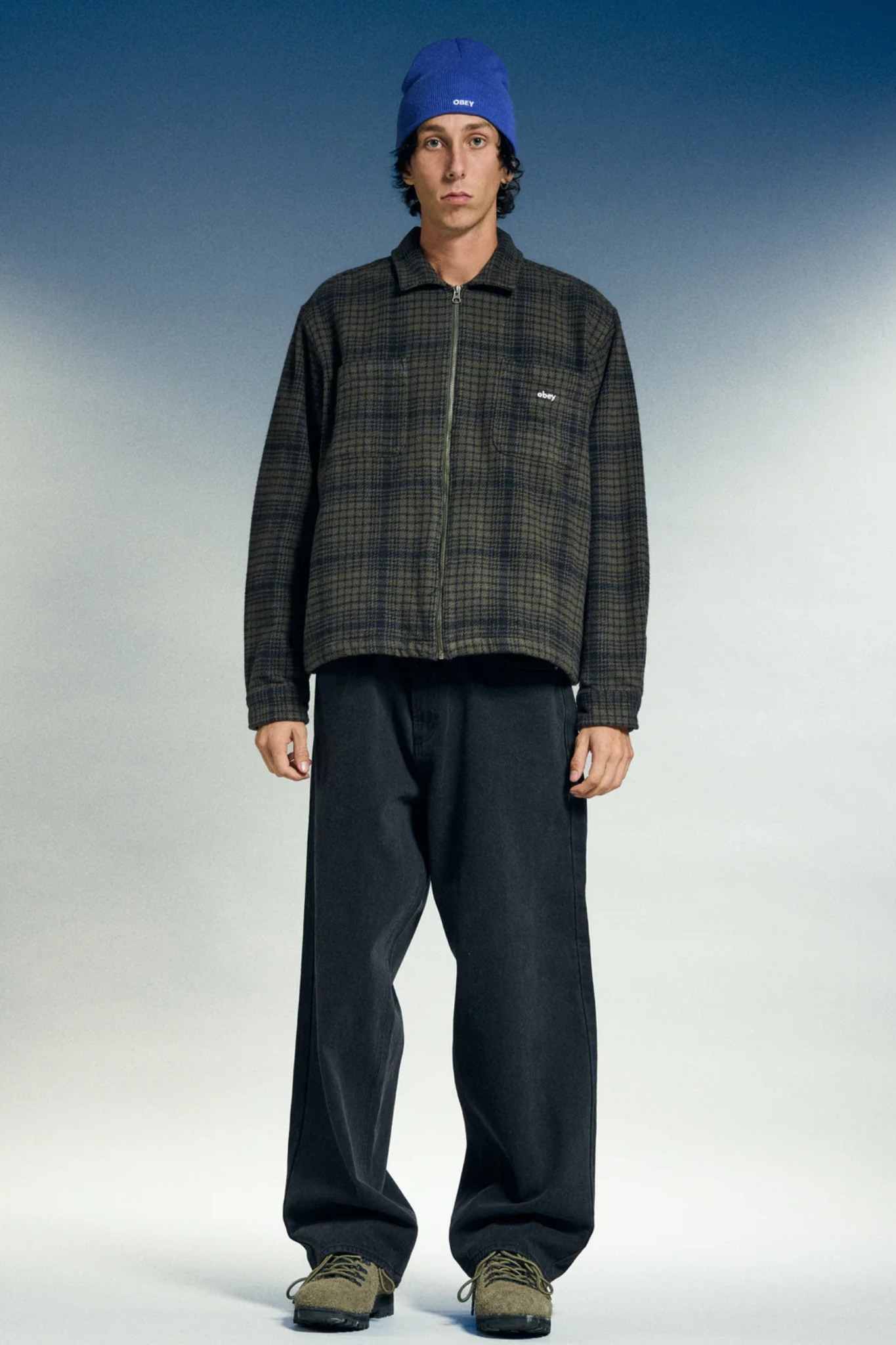 PARKER ZIP SHIRT JACKET - ROSIN MULTI