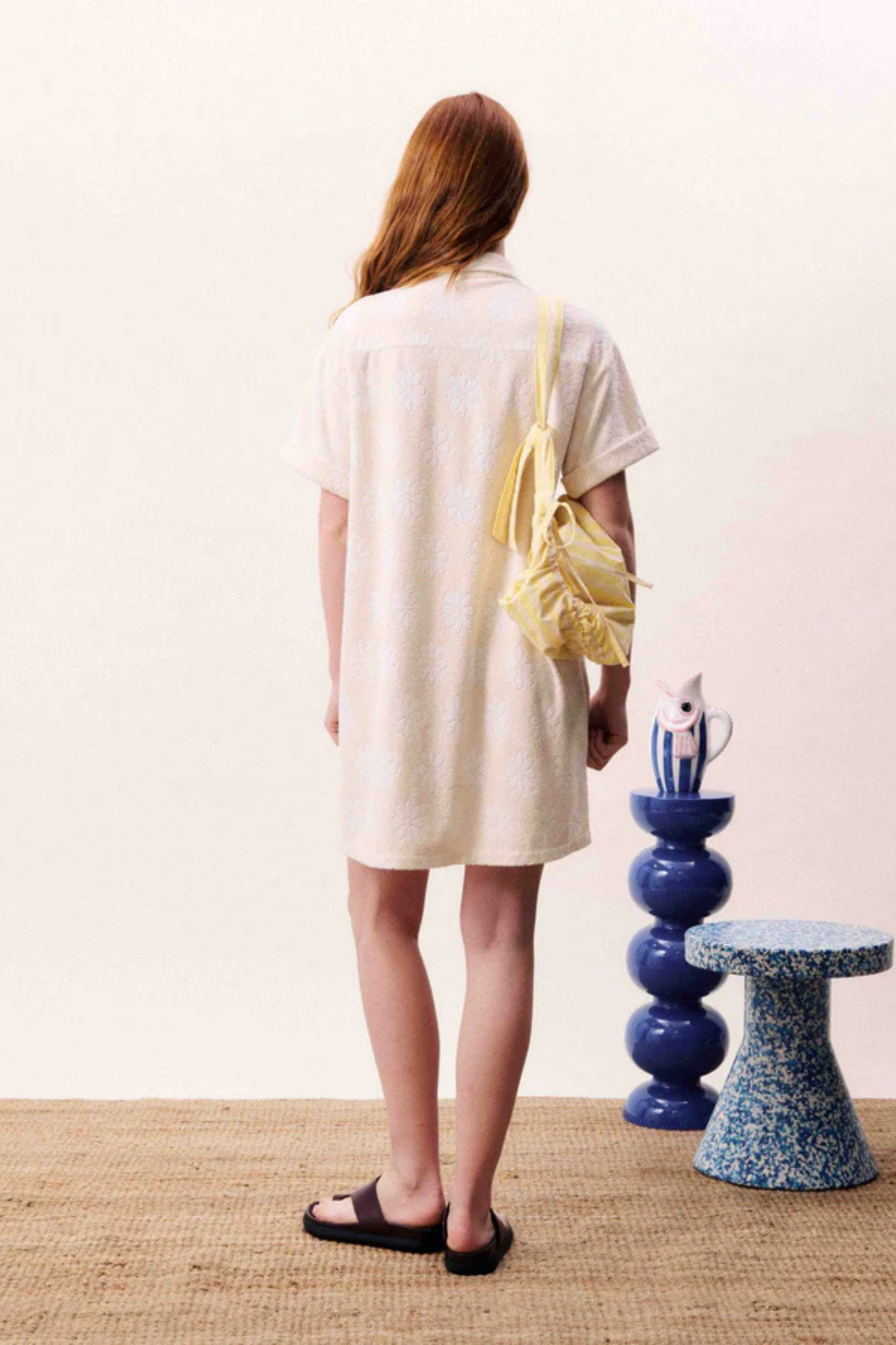 AQUINEA DRESS - CREME