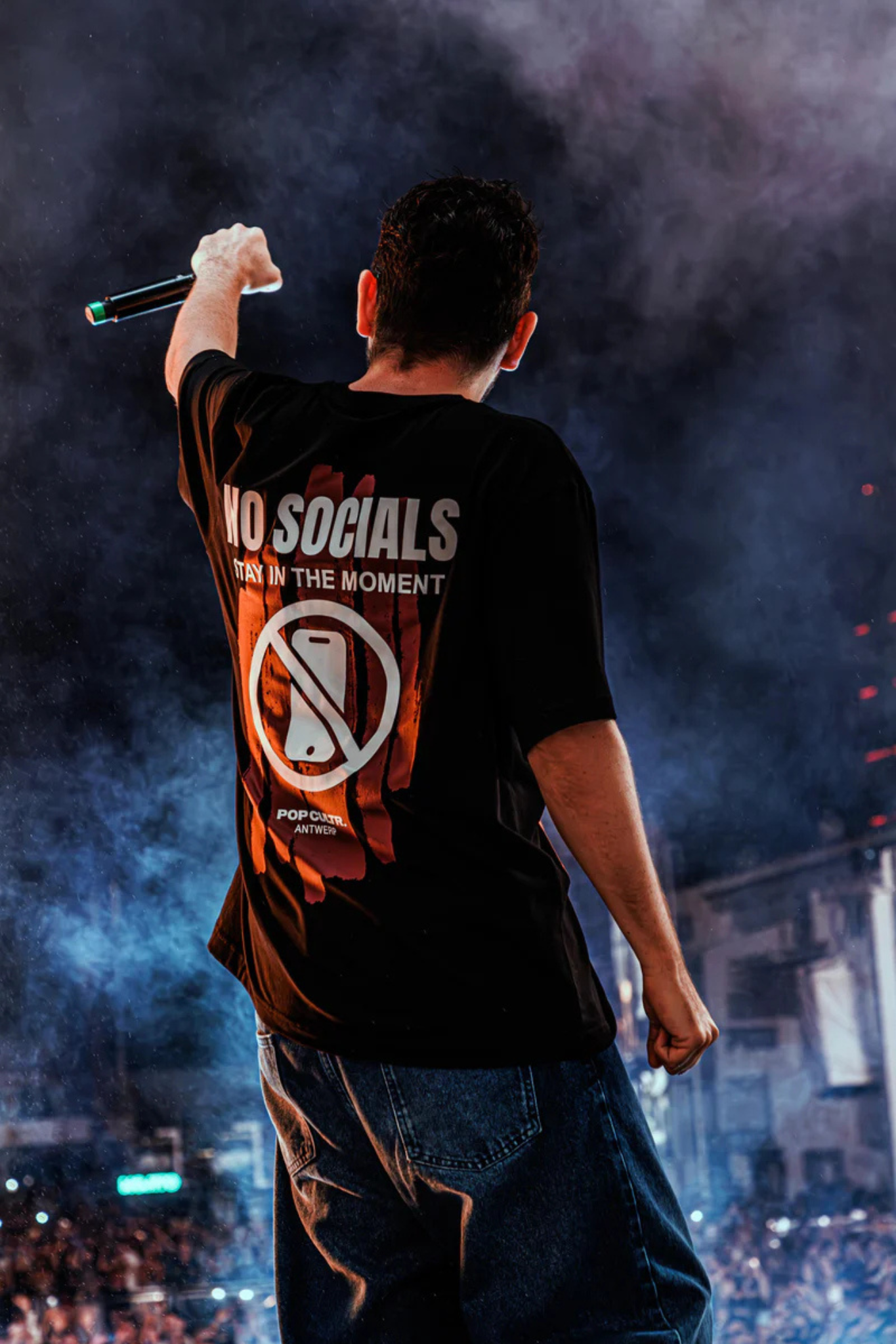 SOCIAL T-SHIRT - BLACK