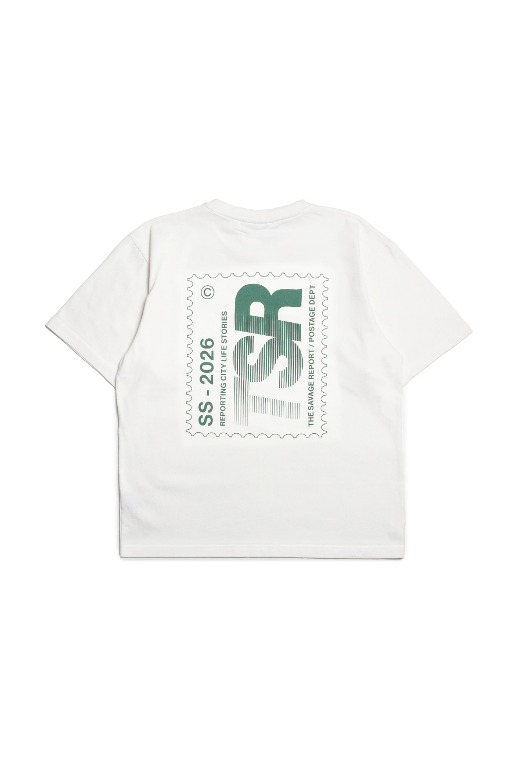 STAMP T-SHIRT - OFF WHITE