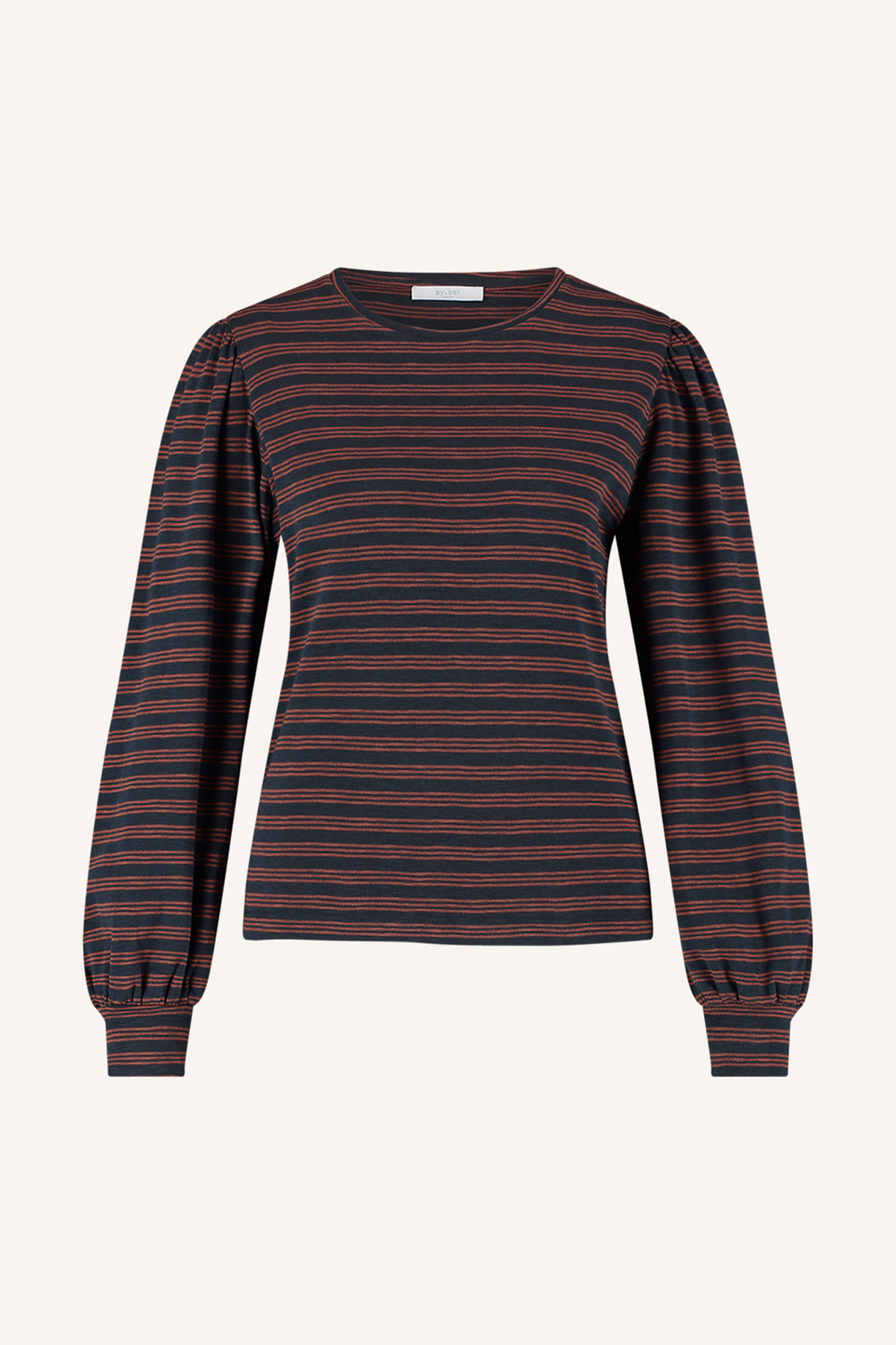 MADE IRREGULAR STRIPE TOP - MIDNIGHT