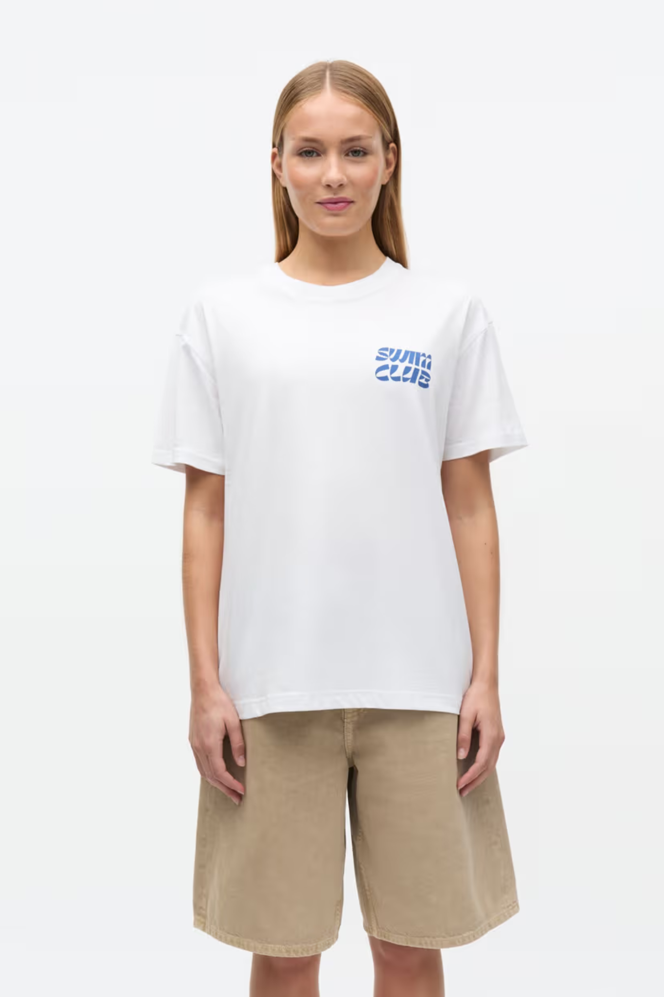 KULLA SS T-SHIRT - WHITE SWIM
