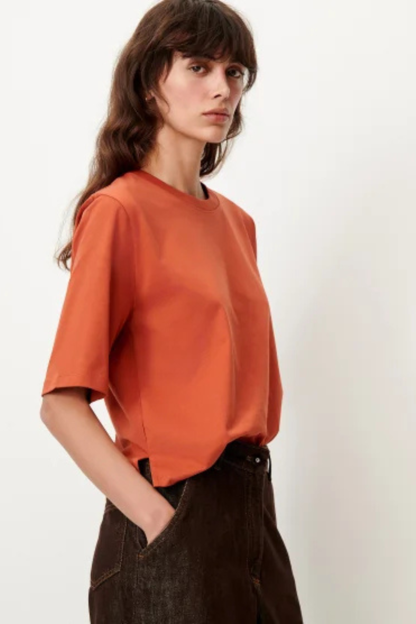 SERGE T-SHIRT - RED MUSE