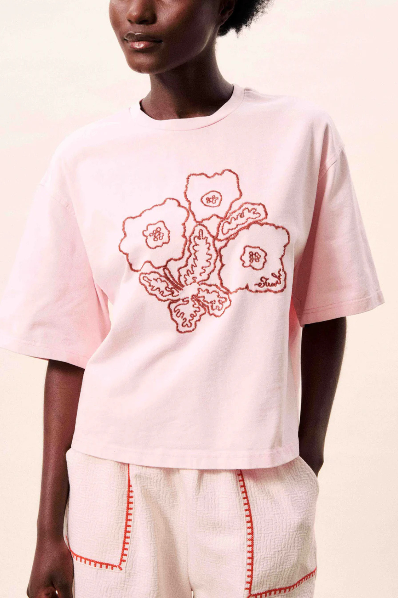 LOLITE T-SHIRT - PALE PINK