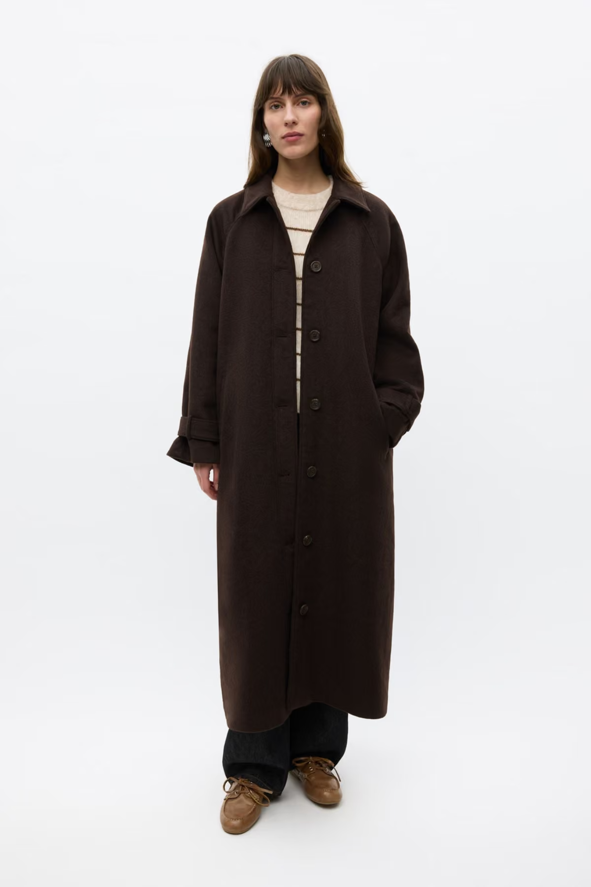 SENECA WOOL JACKET - CHOCOLATE TORTE MEL