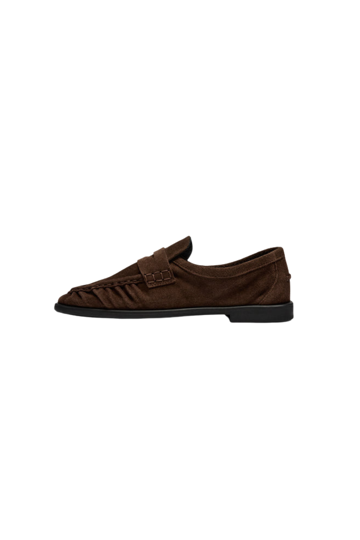 ELMIRA SUEDE SHOES - BROWN SUEDE