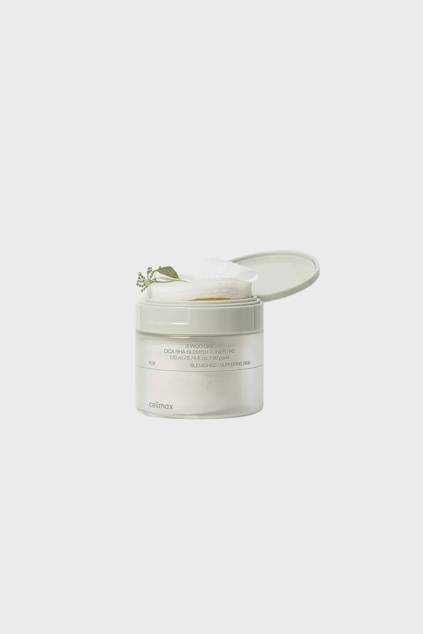 JI WOO GAE CICA BHA BLEMISCH TONER PADS (60 PADS)