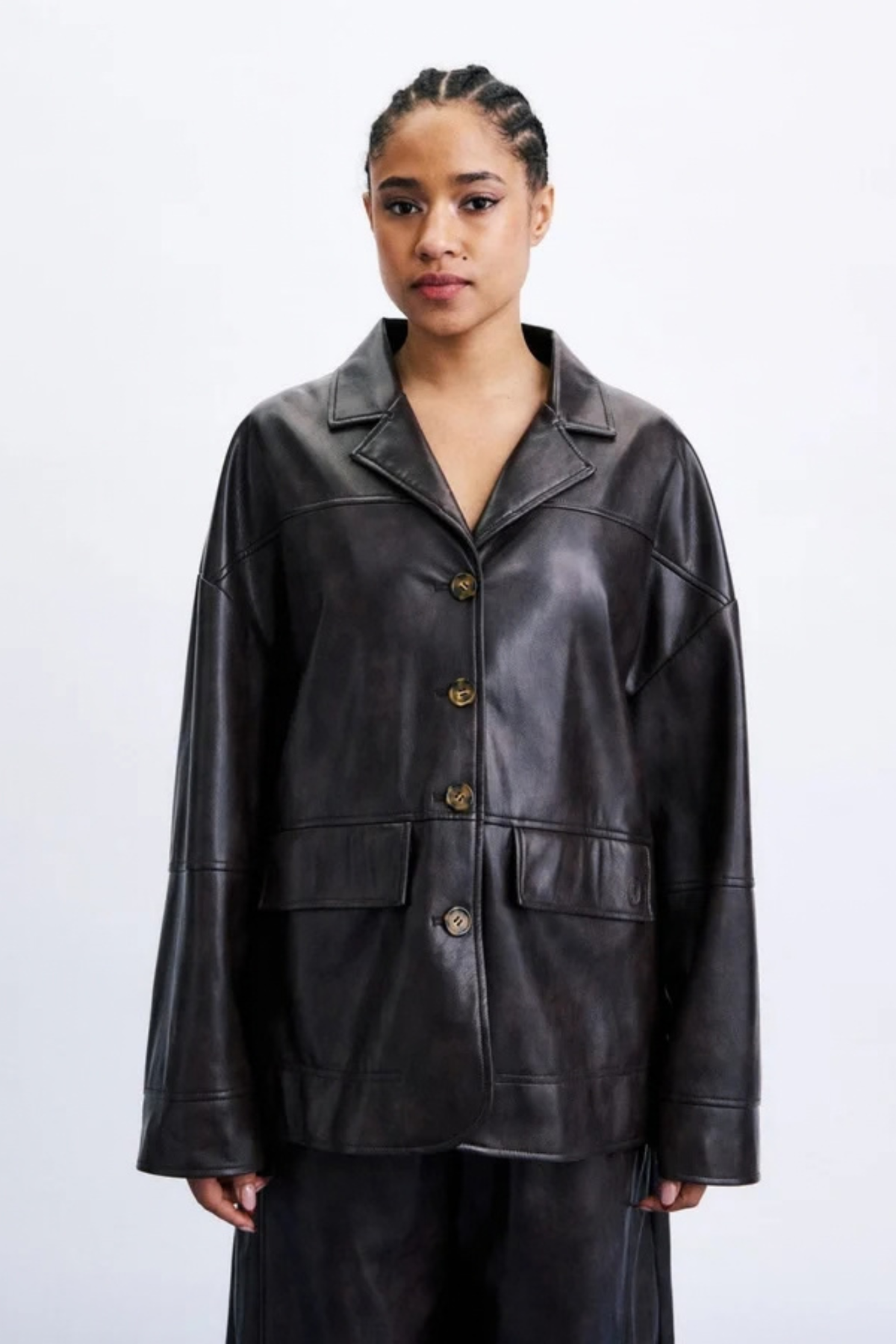 MESSINI VEST - CHOCOLAT