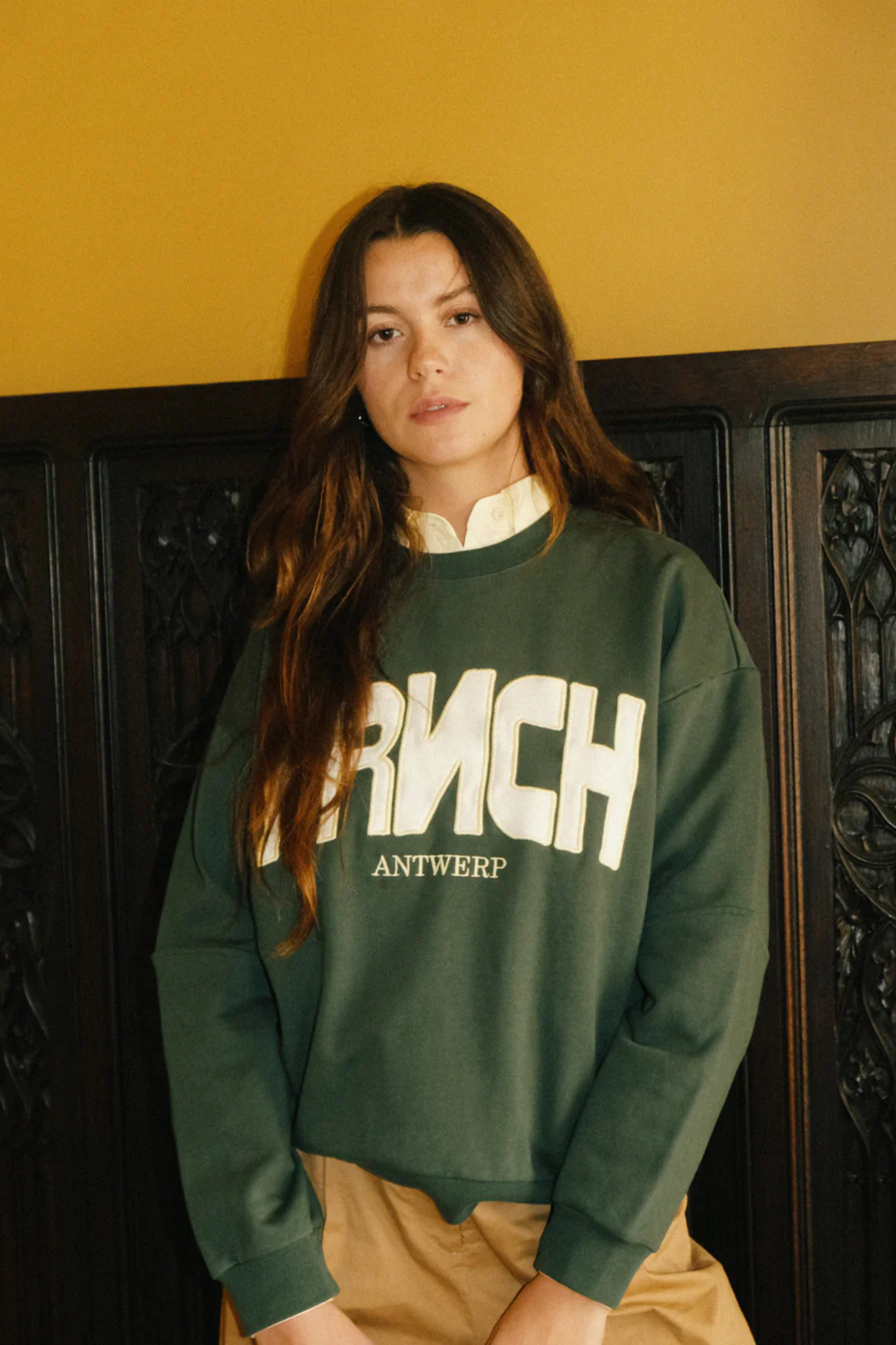 ELIAS SWEATSHIRT - GREEN