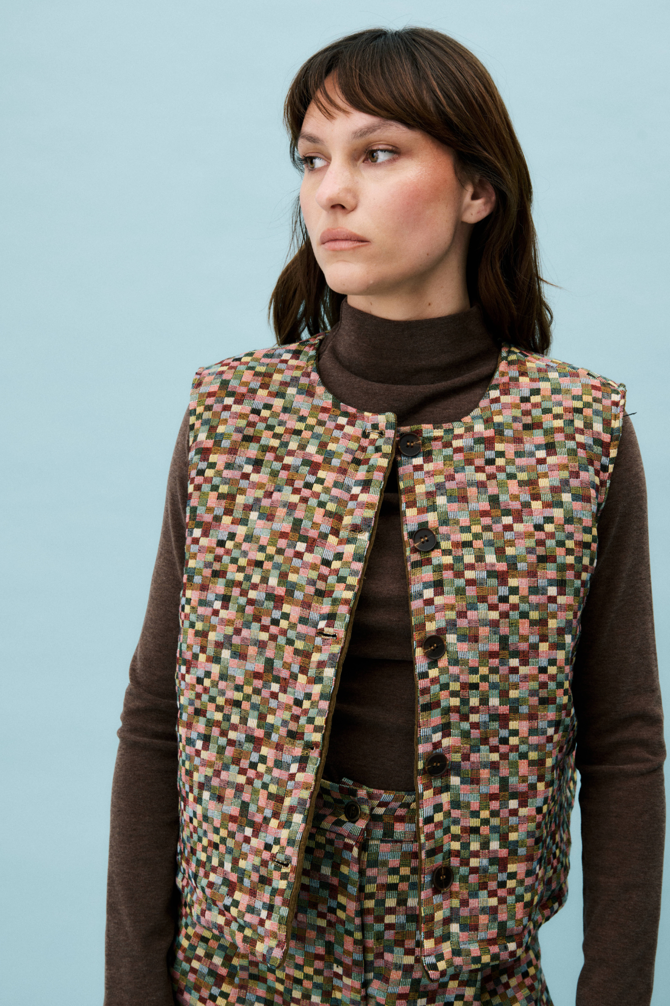 LYSANDRA GILET - MULTICOLOR