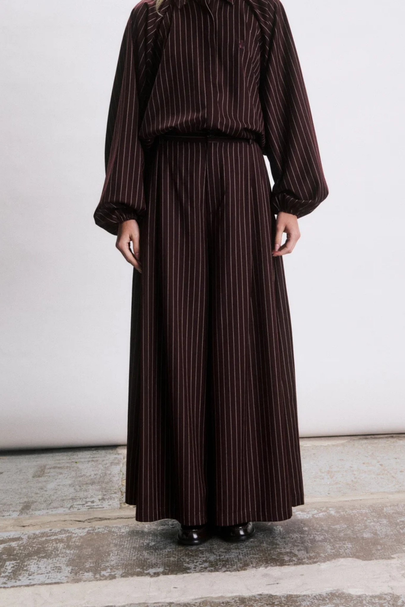 HERVE PANTS - BORDEAUX