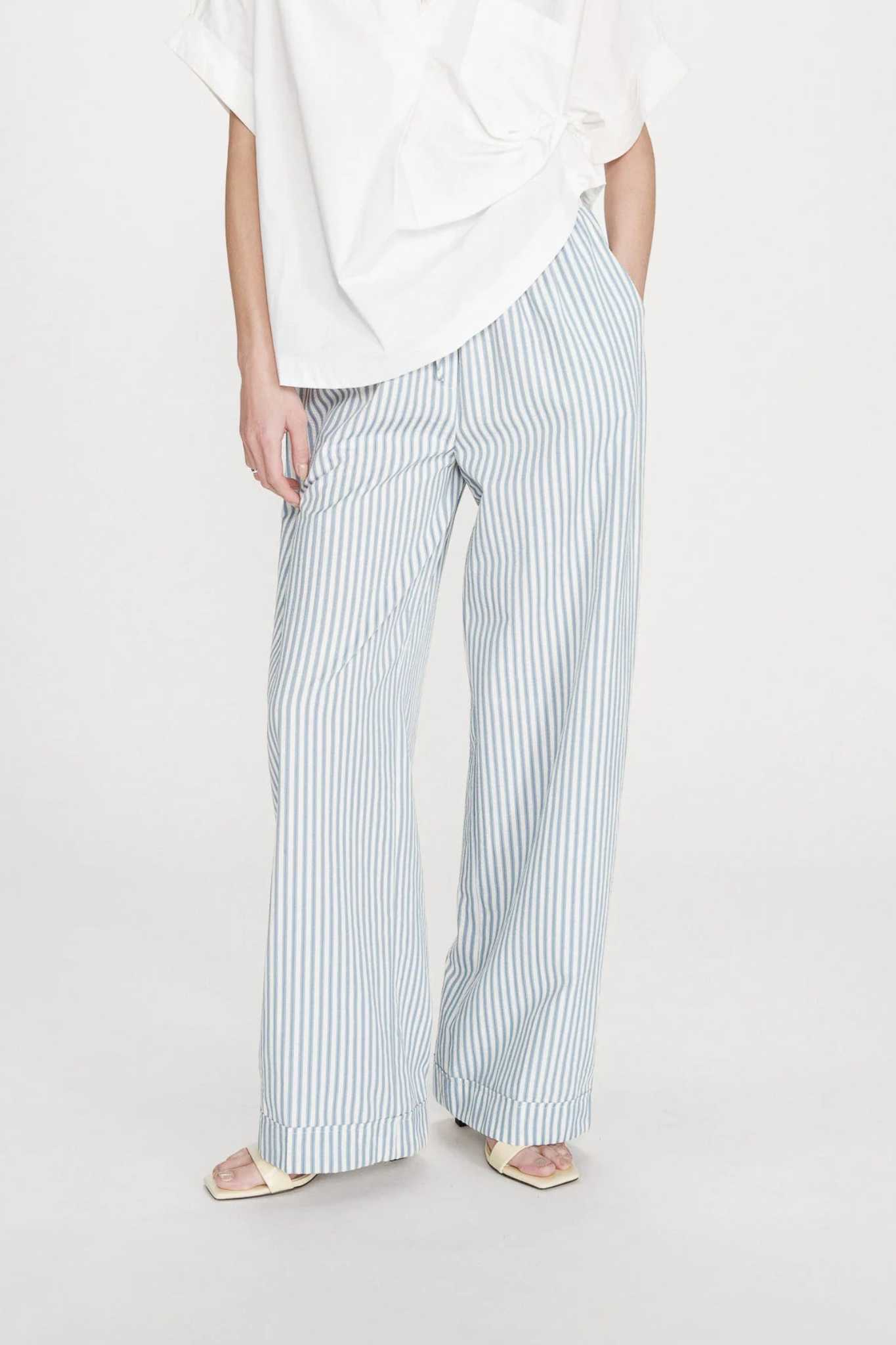 VOLUTE PANTS - BLUEBERRY