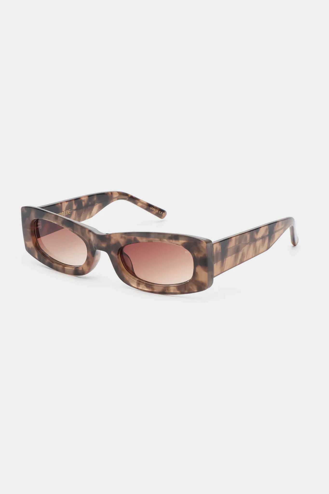 A. Kjaerbede frida sunglasses in coquina. Front view