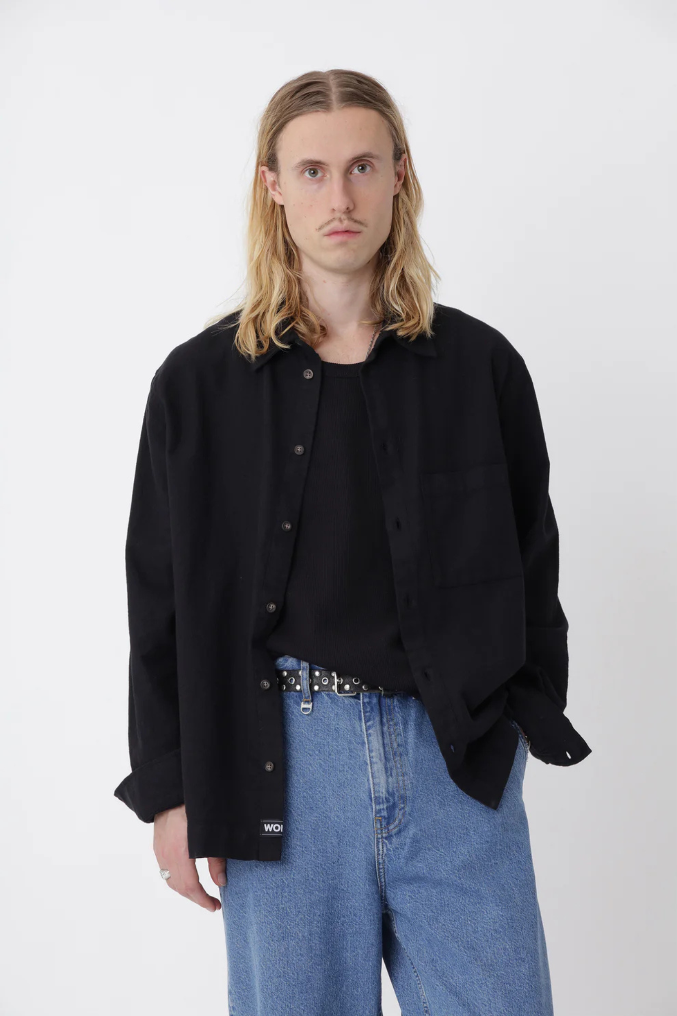 PENZO.01 SHIRT - BLACK