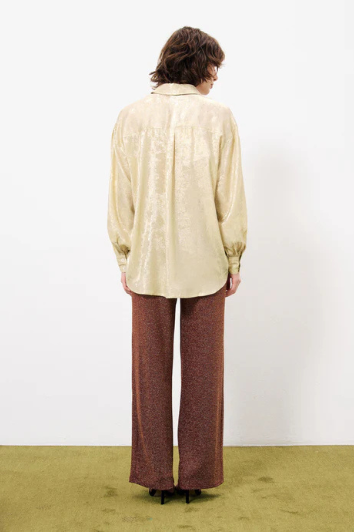 HAIDI SHIRT - CHAMPAGNE