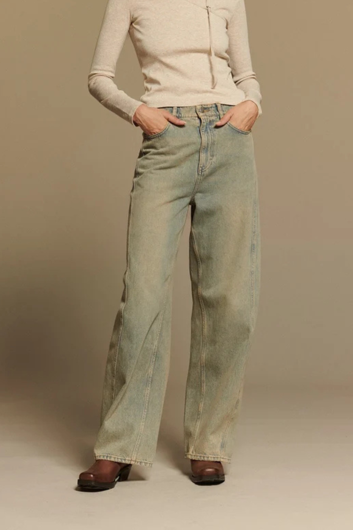 ROSS DENIM JEANS - ACID BLUE