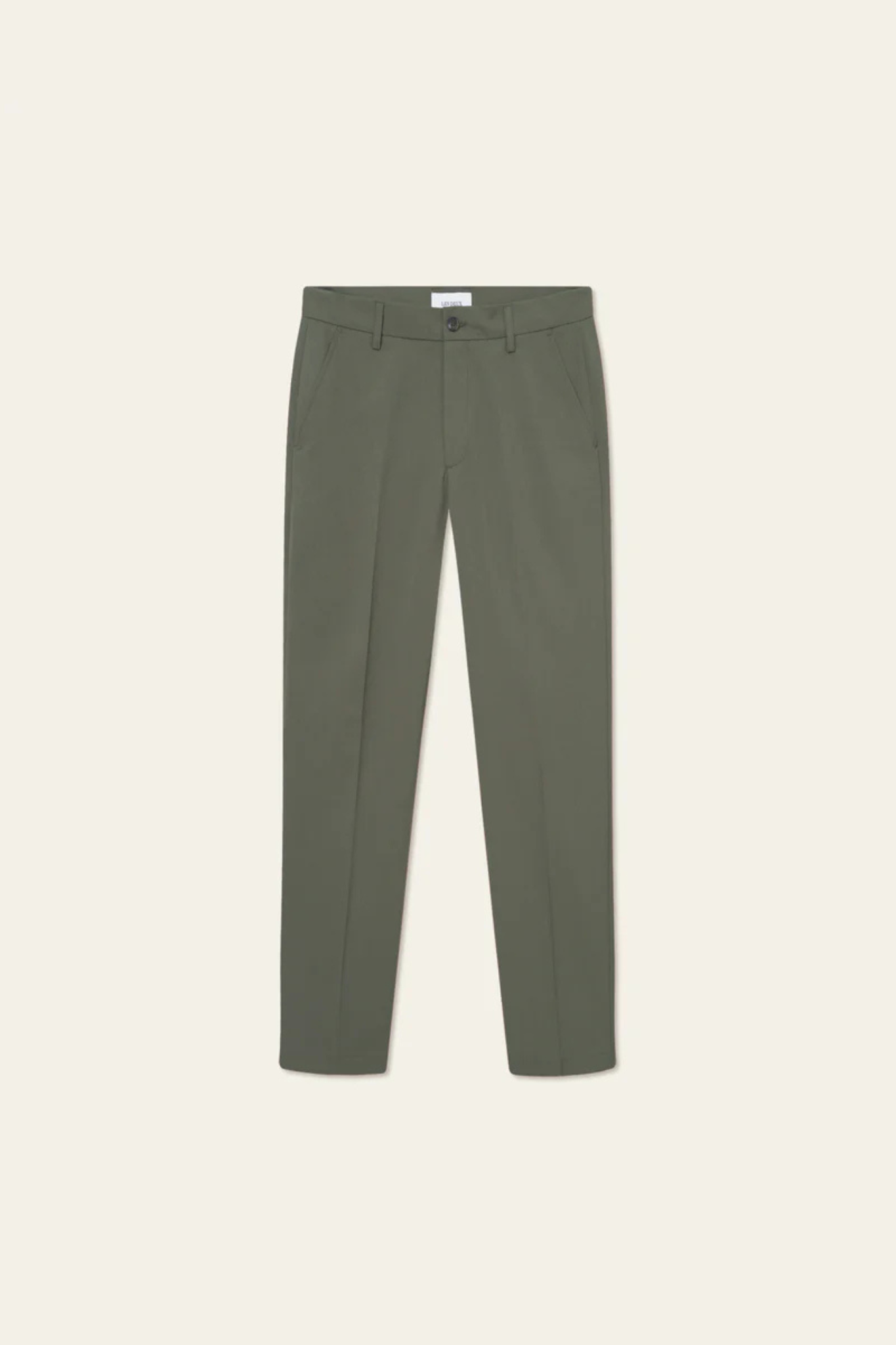 COMO REG SOLID SUIT PANTS - OLIVE NIGHT