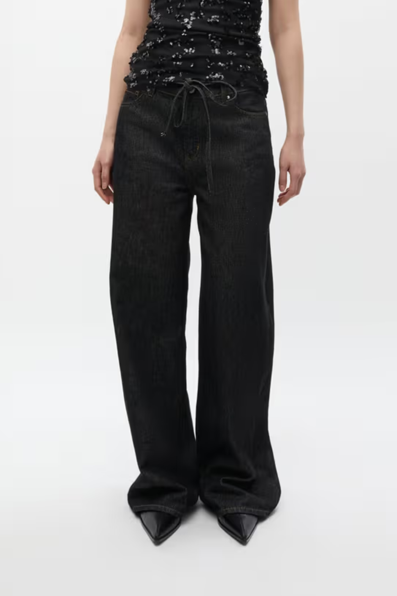 BROOKLYN JEANS - BLACK RINSE