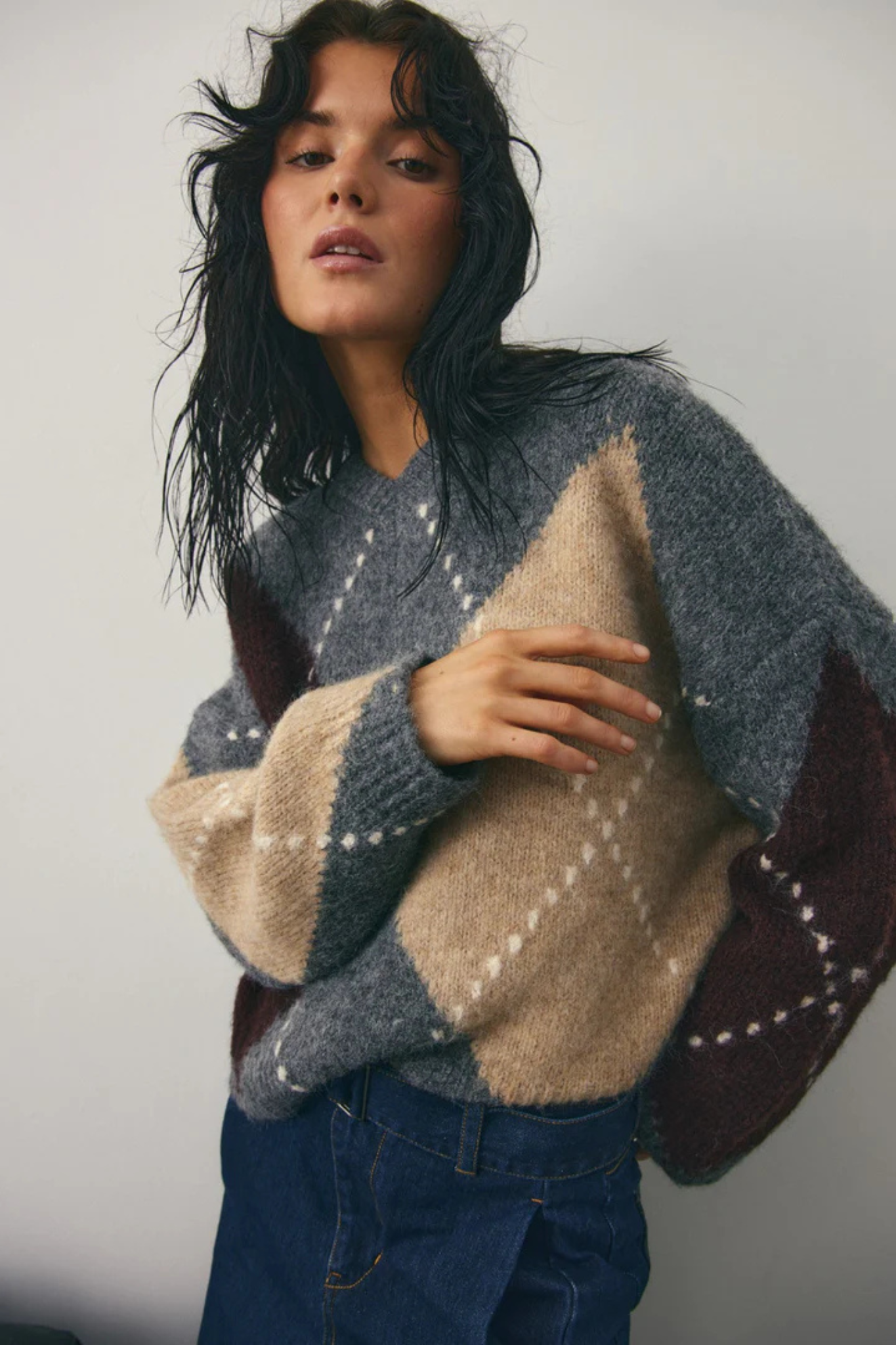 LAI KNITWEAR - MEDIUM GREY MEL