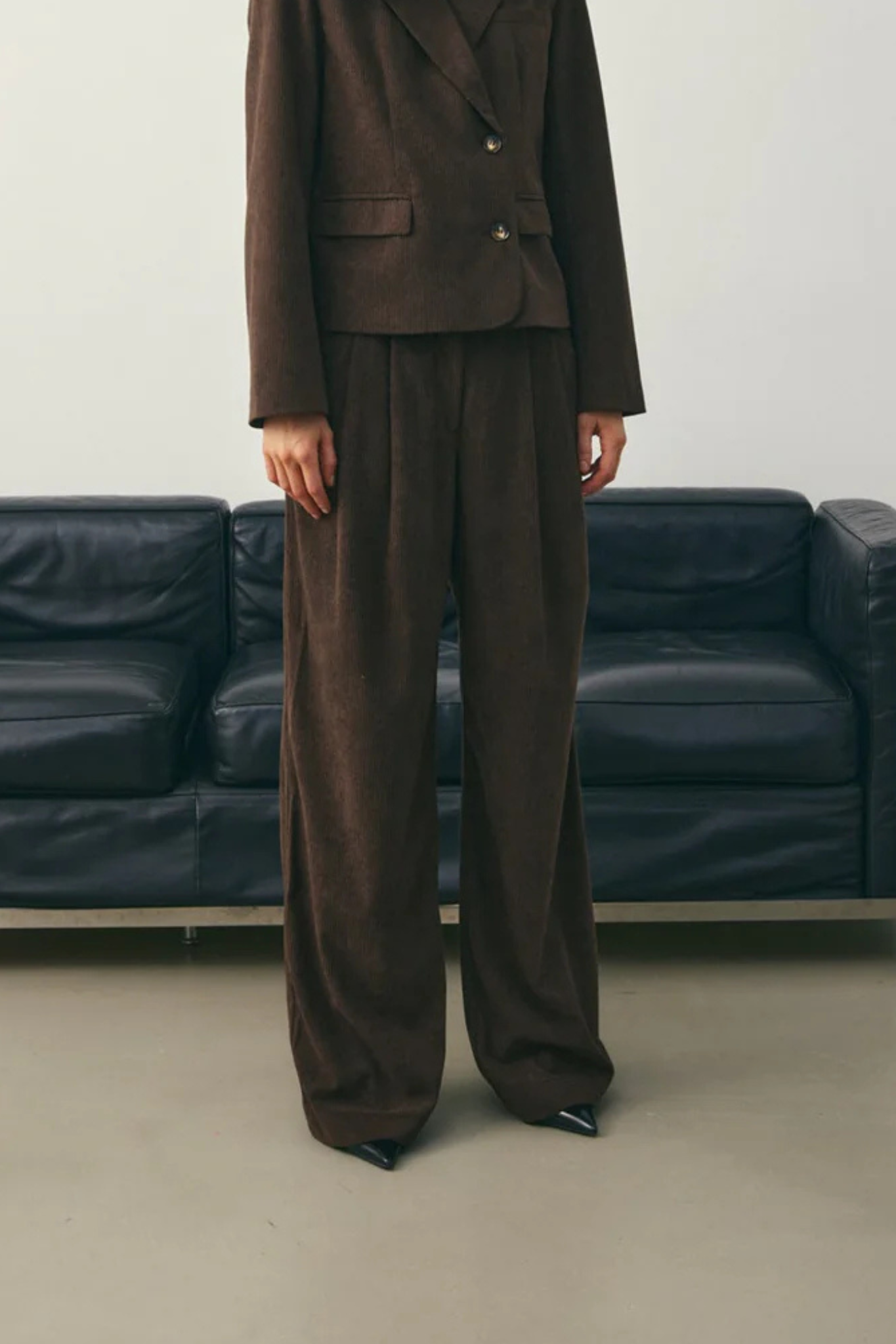 LUSIA PANTS - CHOCOLATE