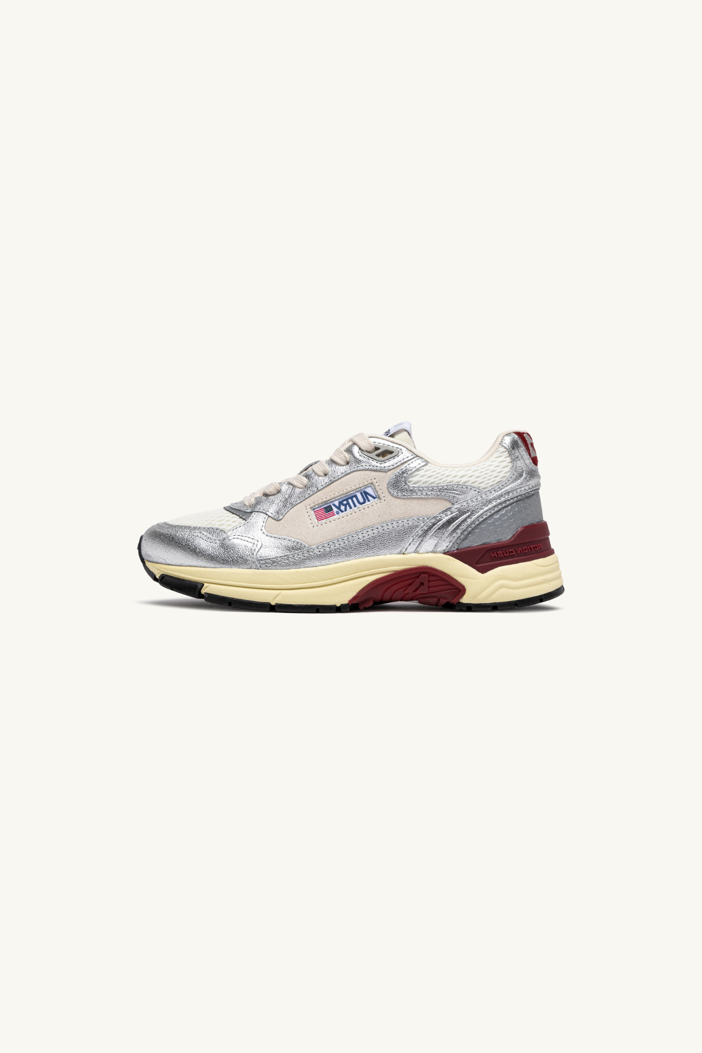HYLW-EM03 - HYPERWAY LOW WOMEN SNEAKERS - MLEA/SU/MESH SILV/SYRA
