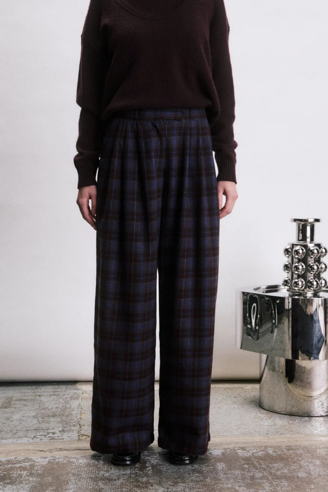 MIGUEL PANTS - BORDEAUX