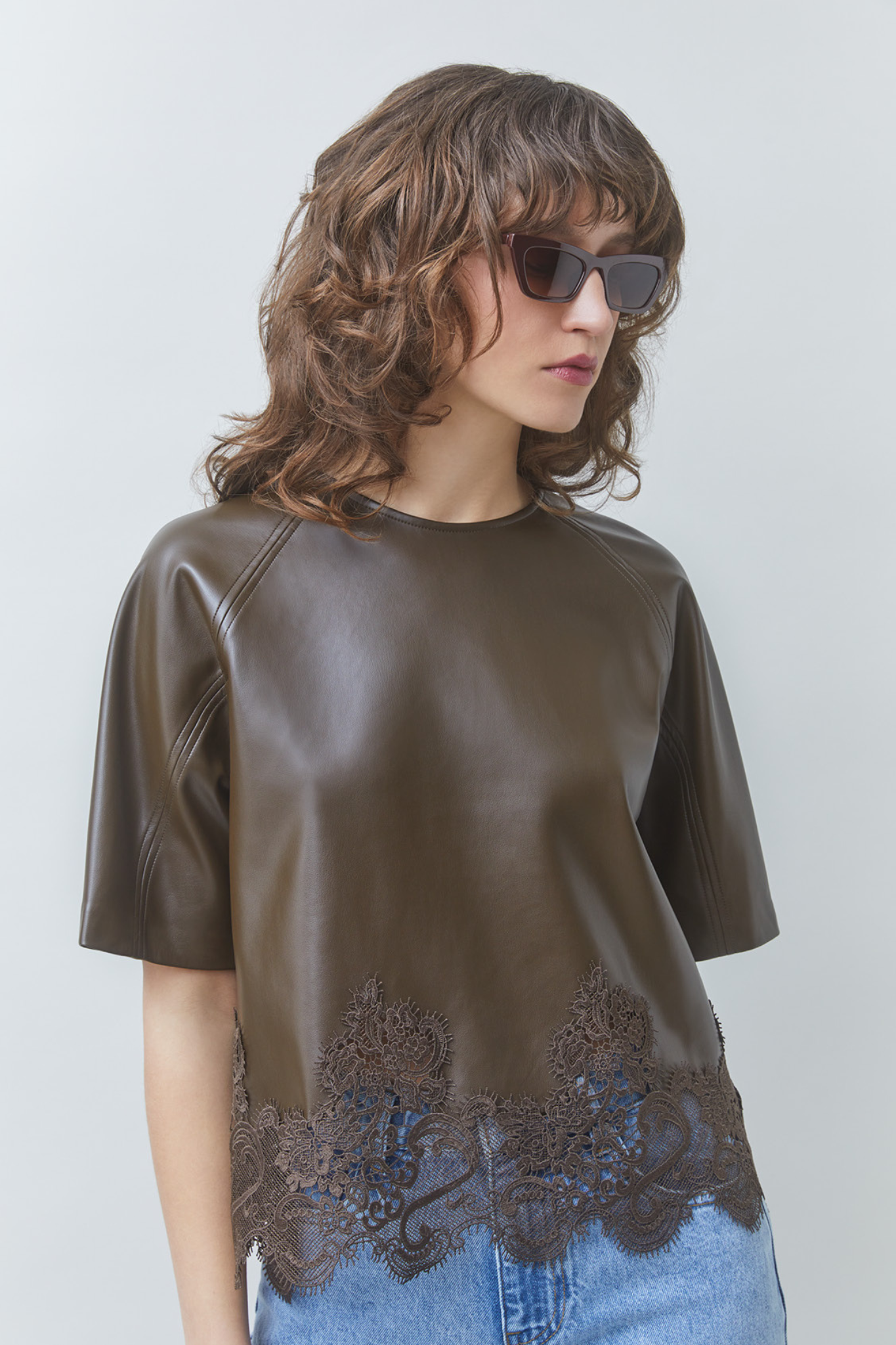 LONDON TOP - KAKI