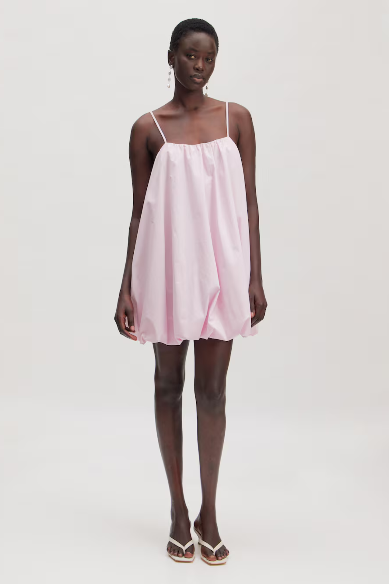 FRAY DRESS - LILAC SNOW