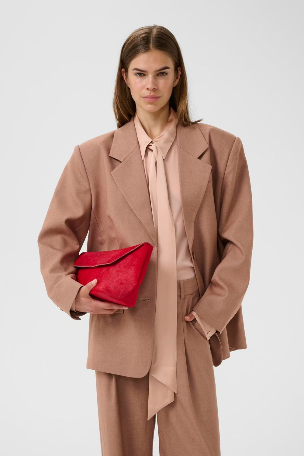 PAULA OZ BLAZER - BURNT MARPLE SUG