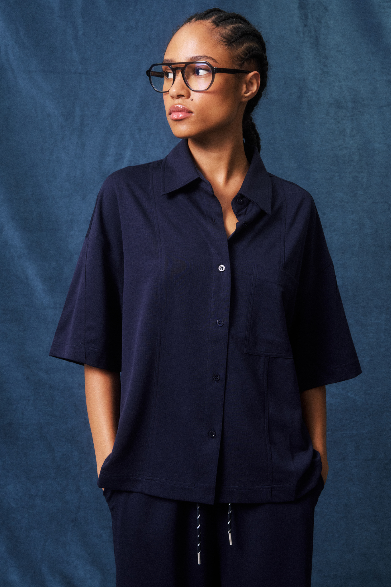 GARROS SHIRT - BLUE MARINE