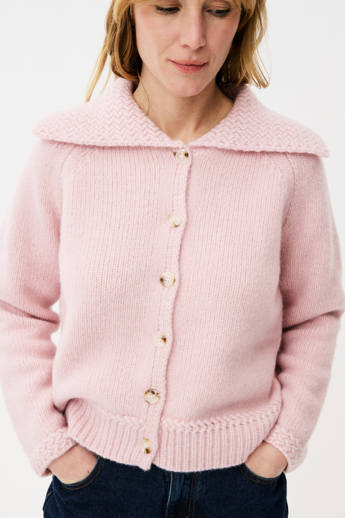 AURELA CARDIGAN - PINK