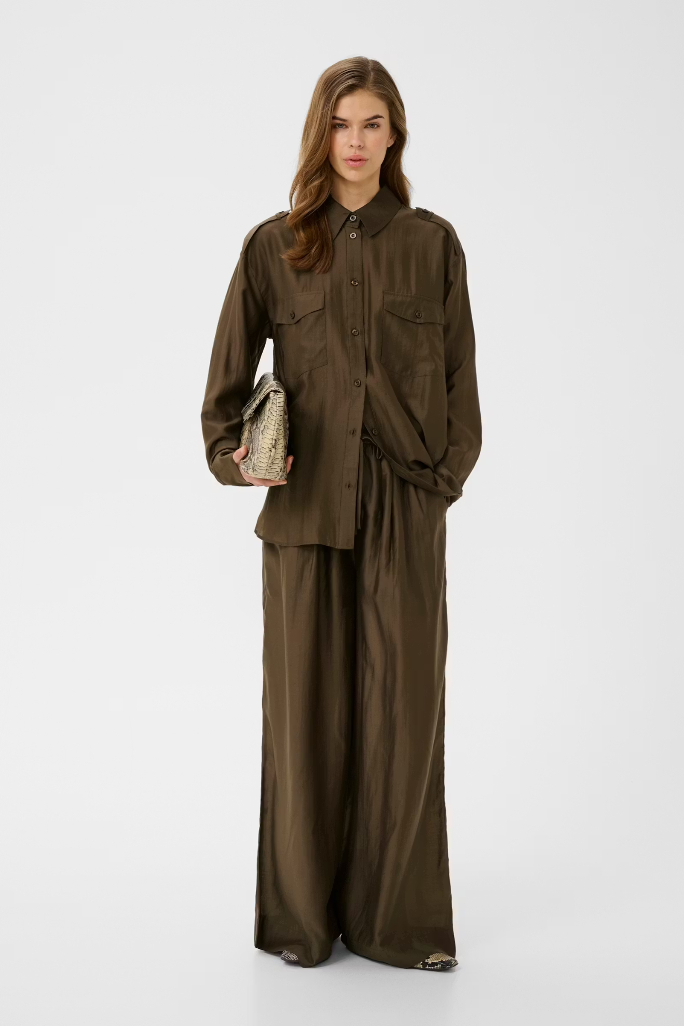 SIORA HW PANTS - BROWN