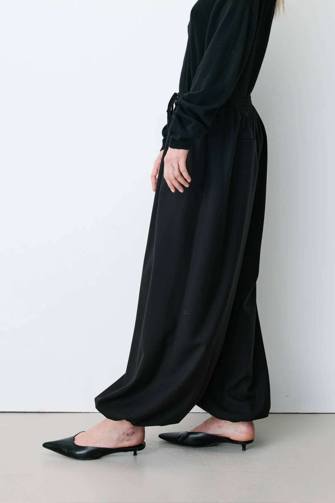 ANIEL PANTS - BLACK