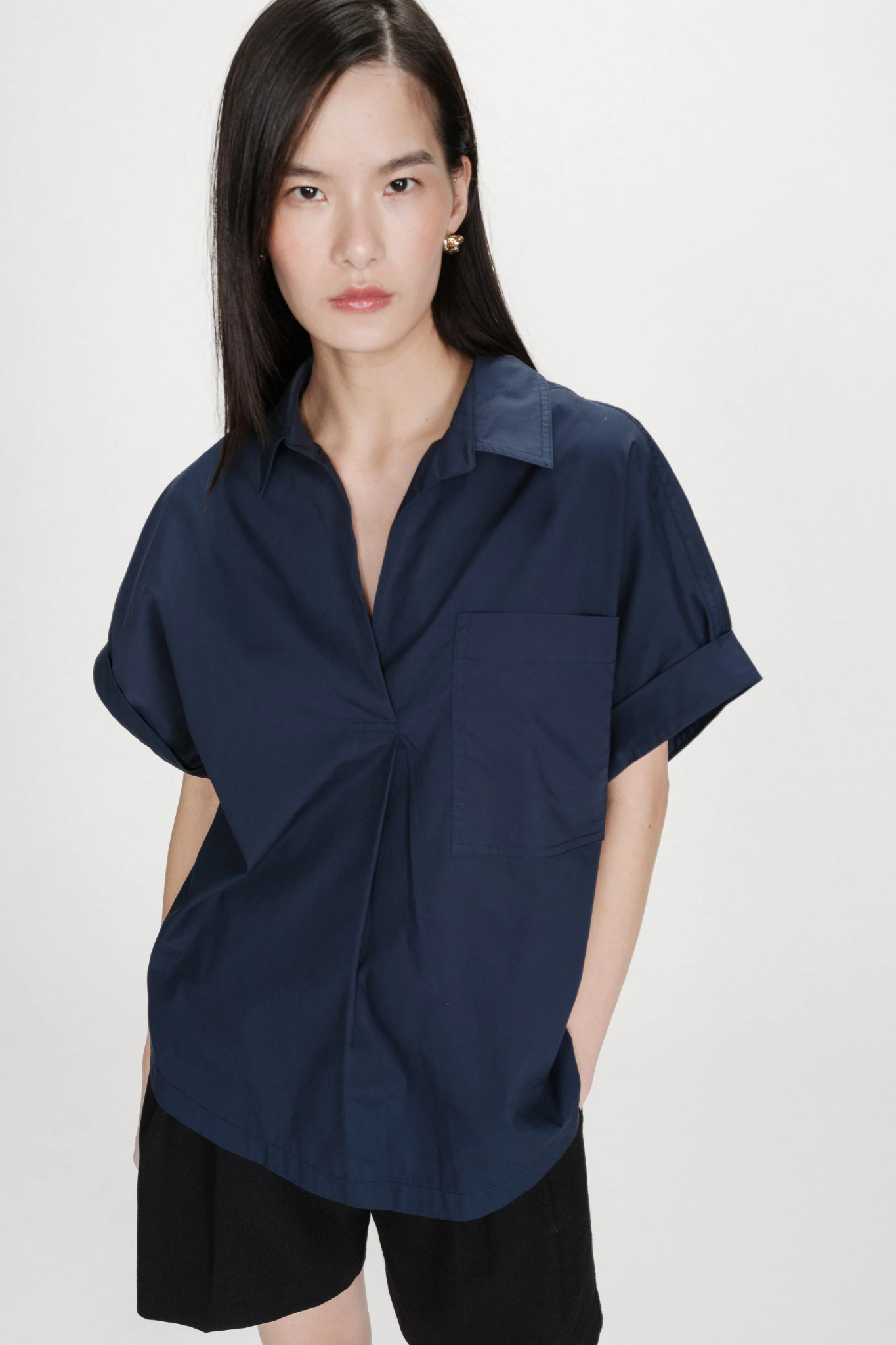 VERSIGNY BLOUSE - MARINE