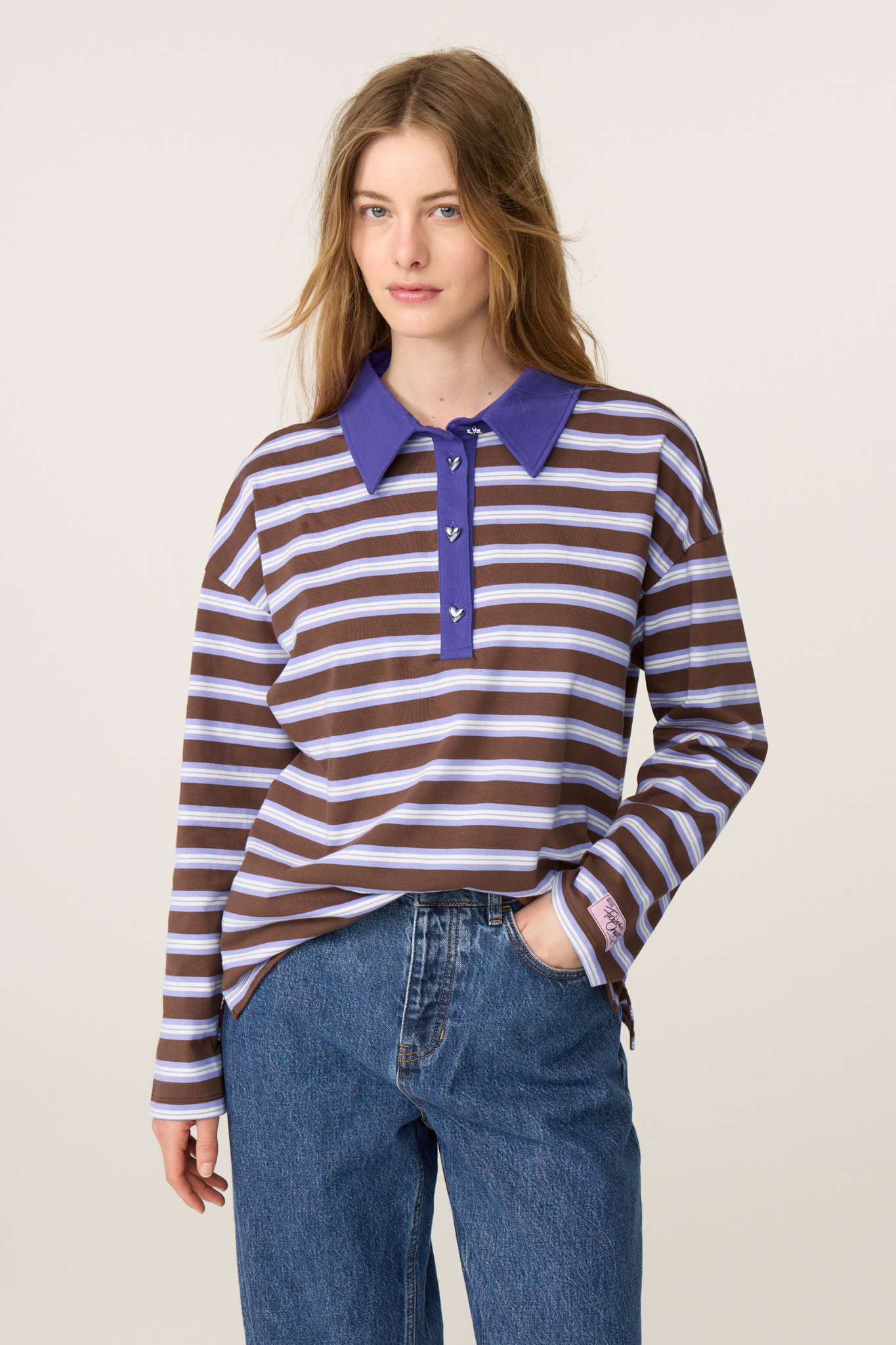 PAULA SWEATER - VIOLETTA/ TOFFEE