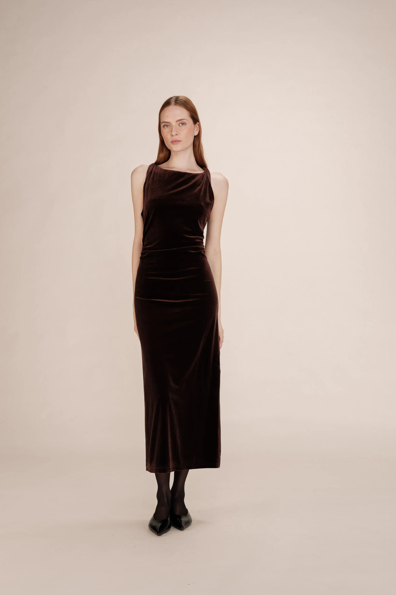 TIVOLI DRESS - CHOCOLAT