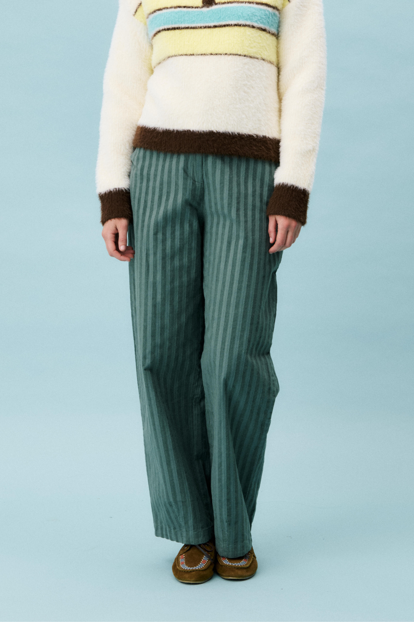 SYLVAINE PANTS - GREEN