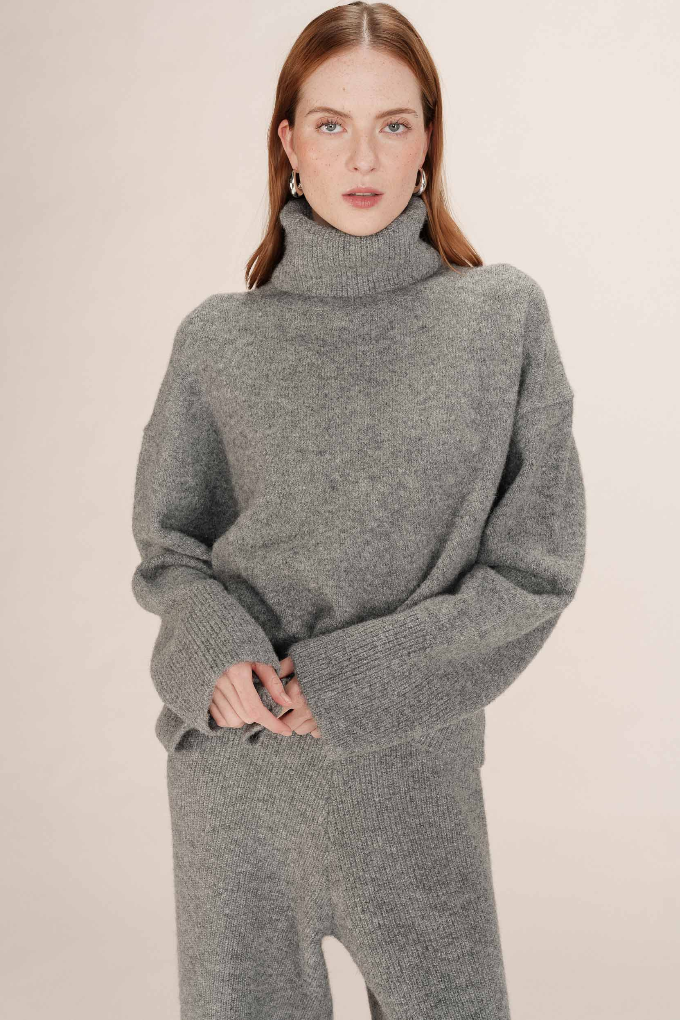 TAXI KNIT - GREY