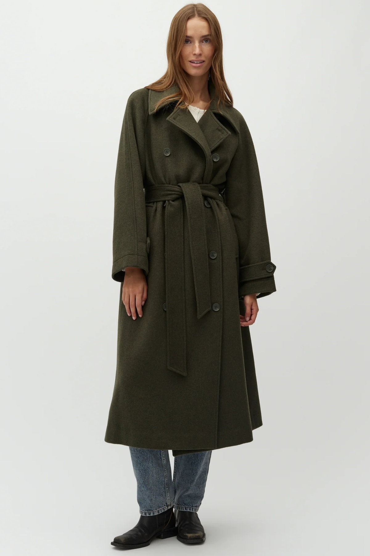 LAVA ODONNA JACKET - DUSTY OLIVE MELANGE