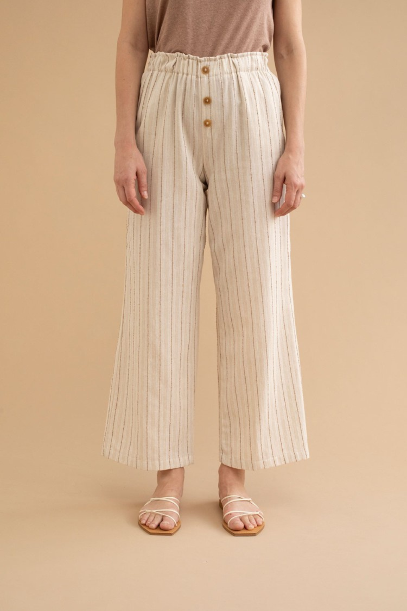 PAROS PANTS - BEIGE