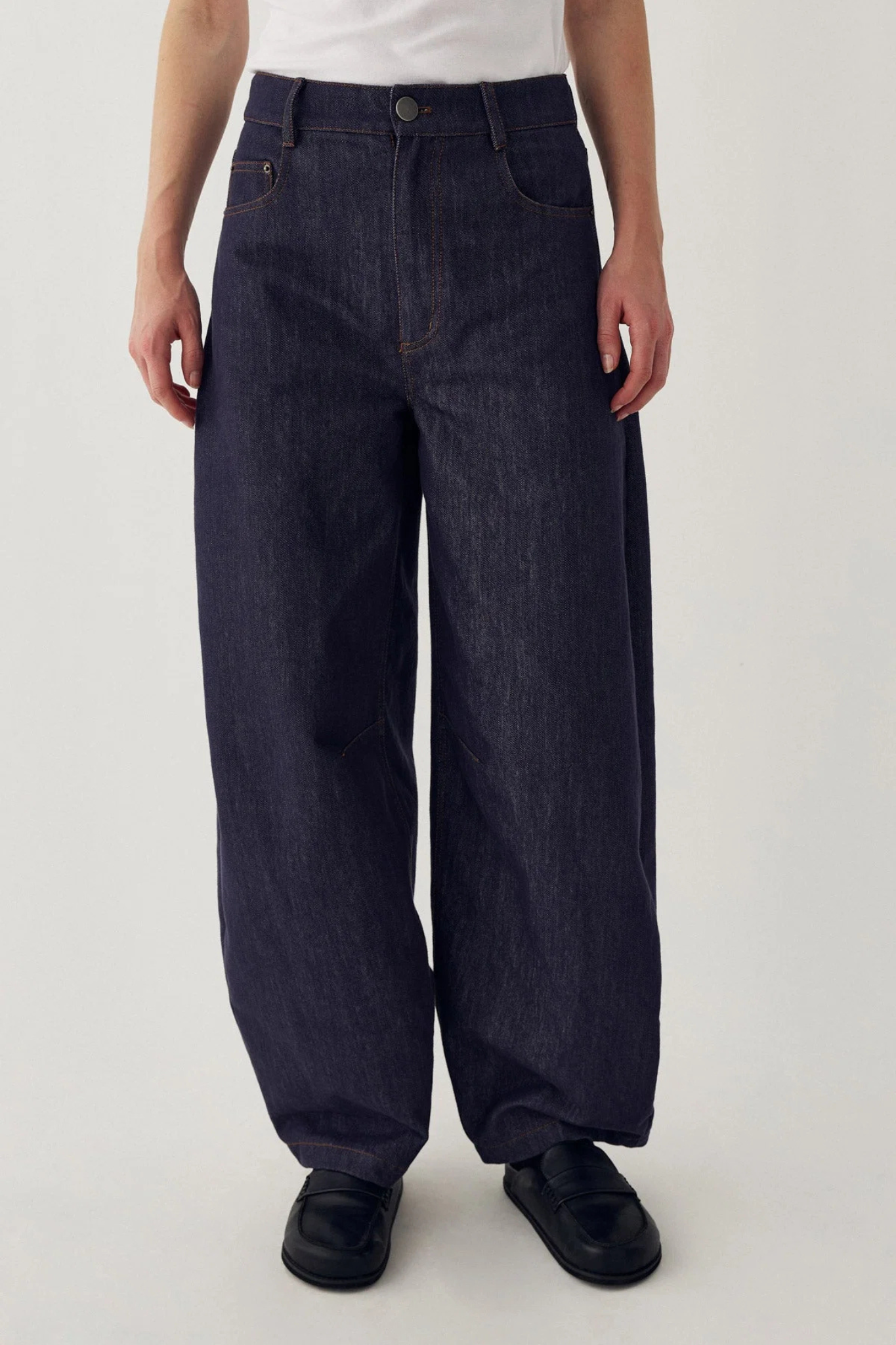 MICHIYO MW JEANS - BLUE RINSE WASH