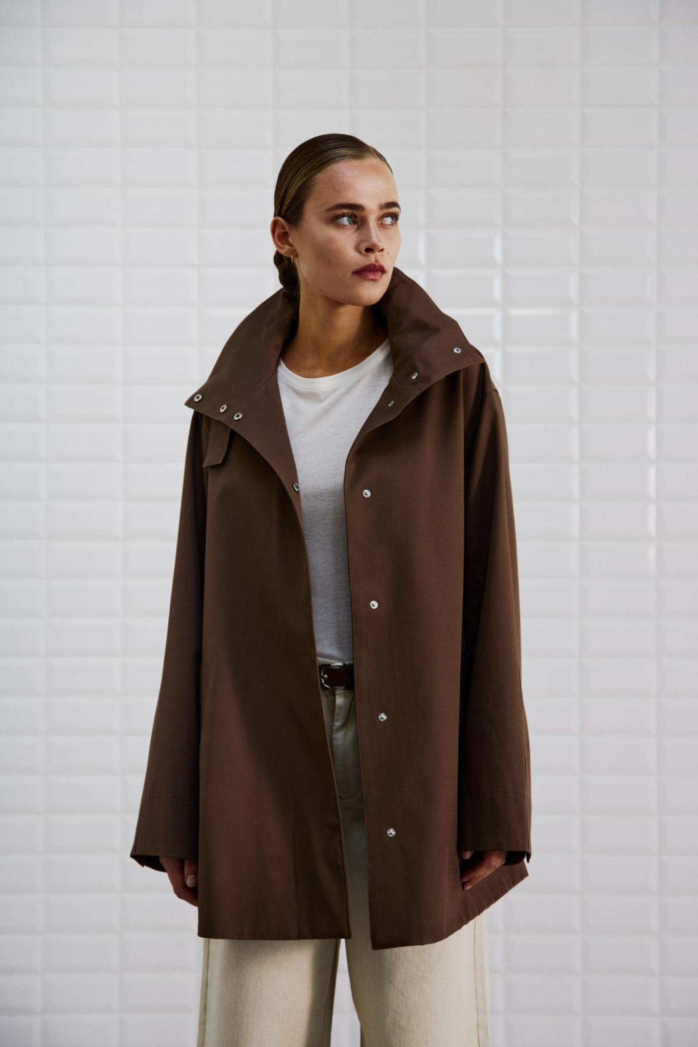 SAVANA SPRING JACKET - COOKIE BROWN