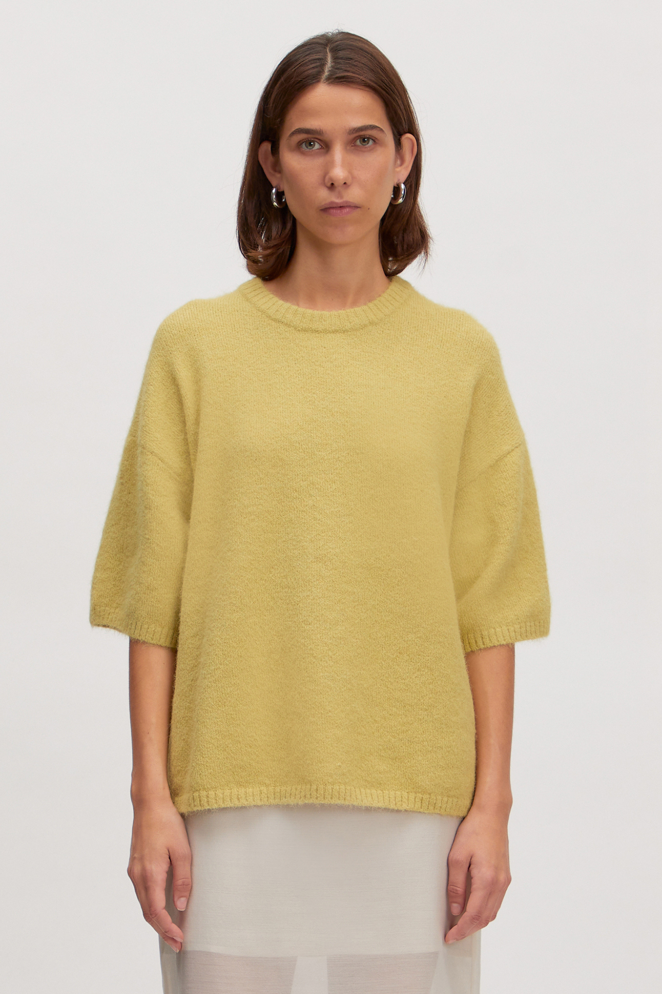 KRISTINE T-SHIRT - LEEK GREEN