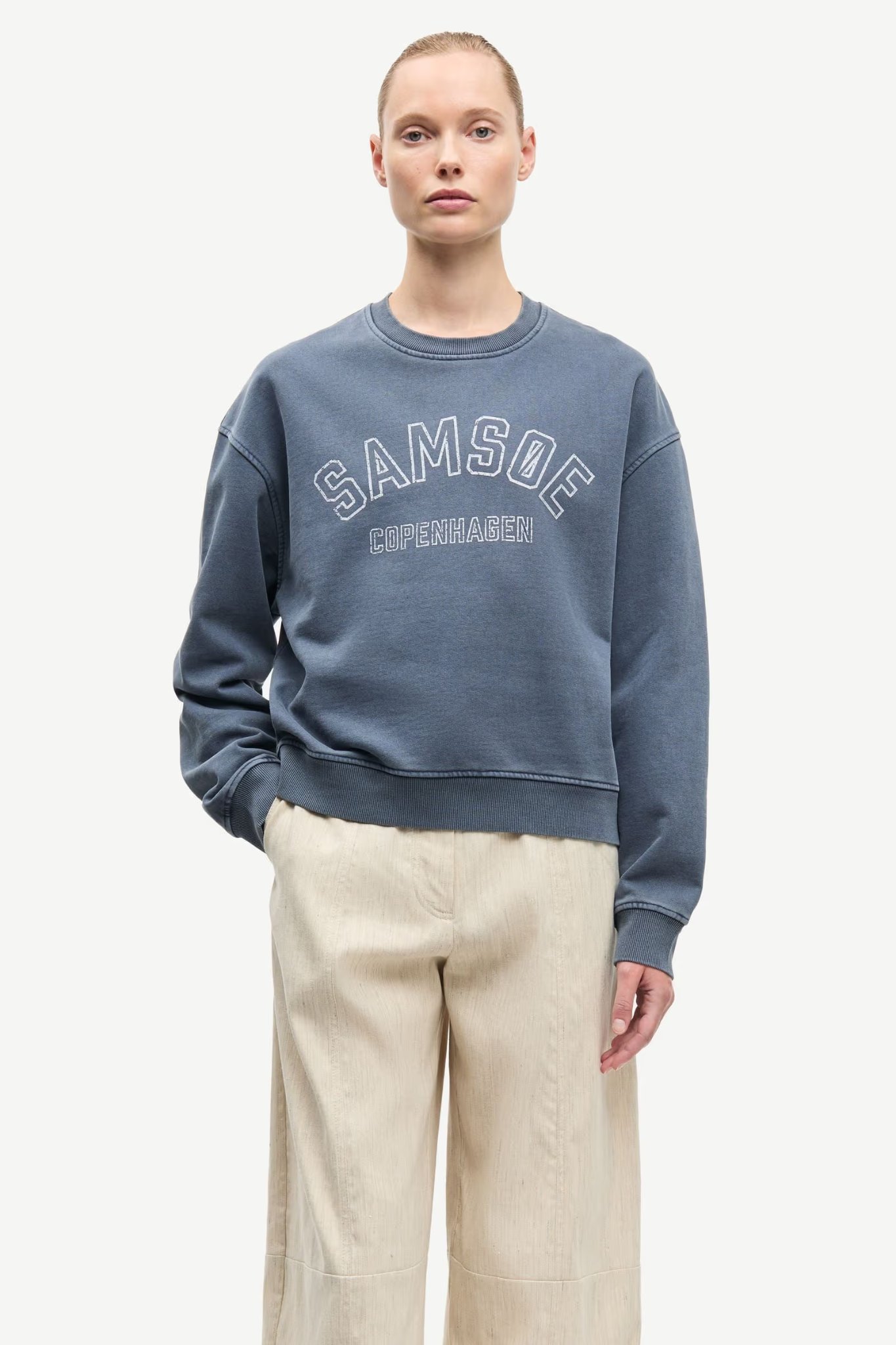 VAN SWEATER - OMBRE BLUE PIGMENT