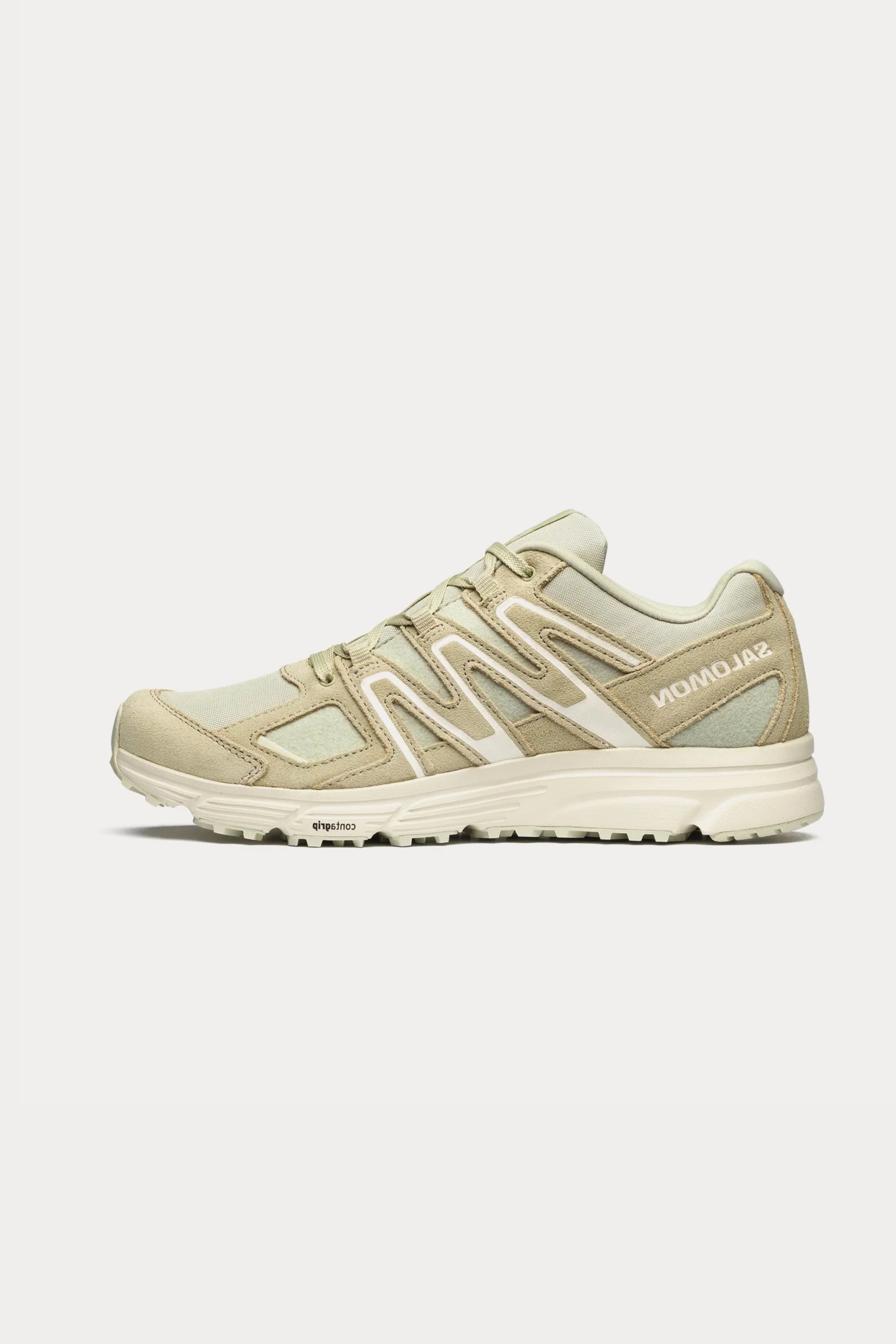 X-MISSION 4 SUEDE SNEAKER - ALOE WASH / ALFALFA / ALMOND MILK