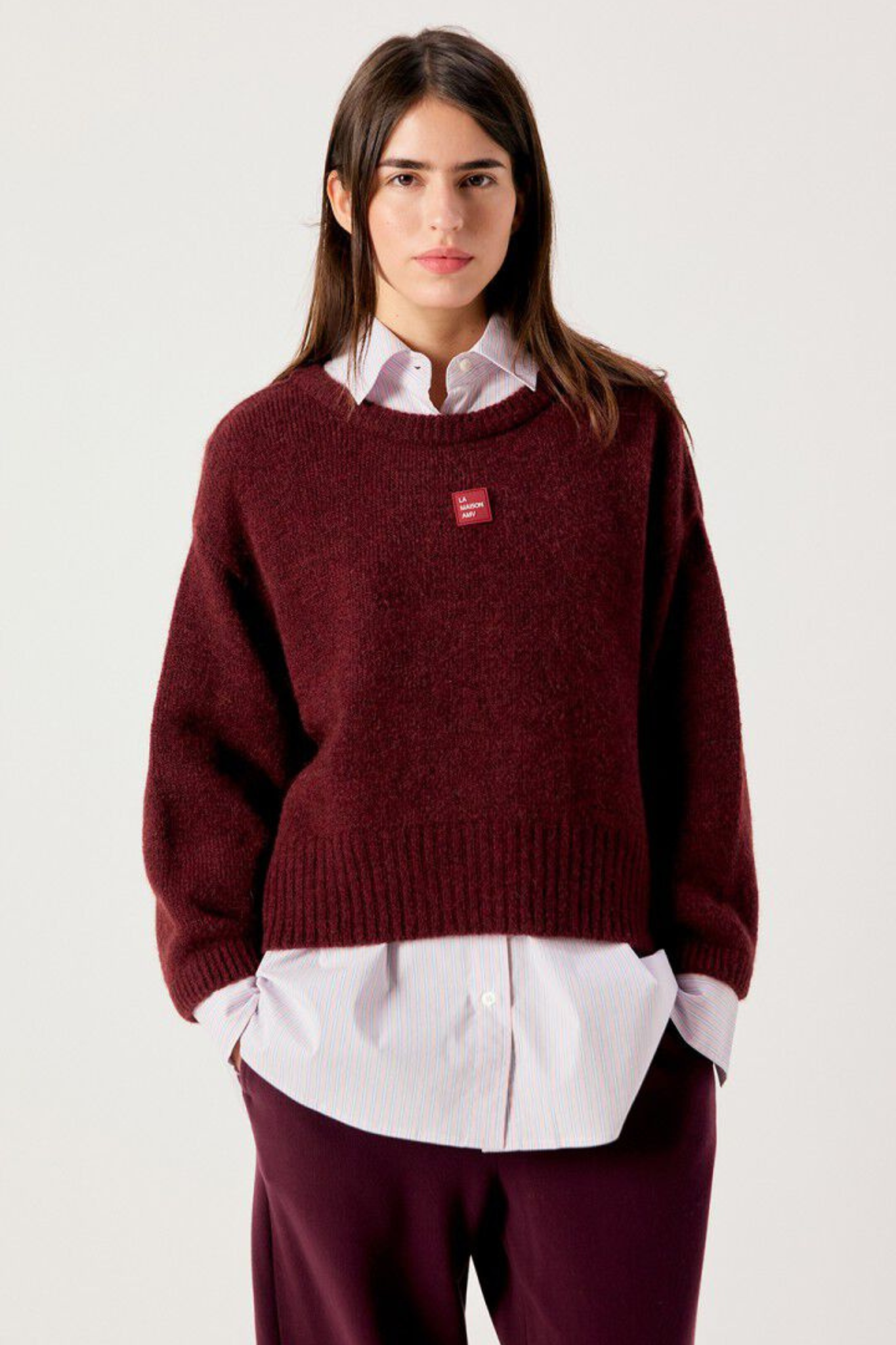 EAST SWEATER WOMEN - ACEROLA MELANGE