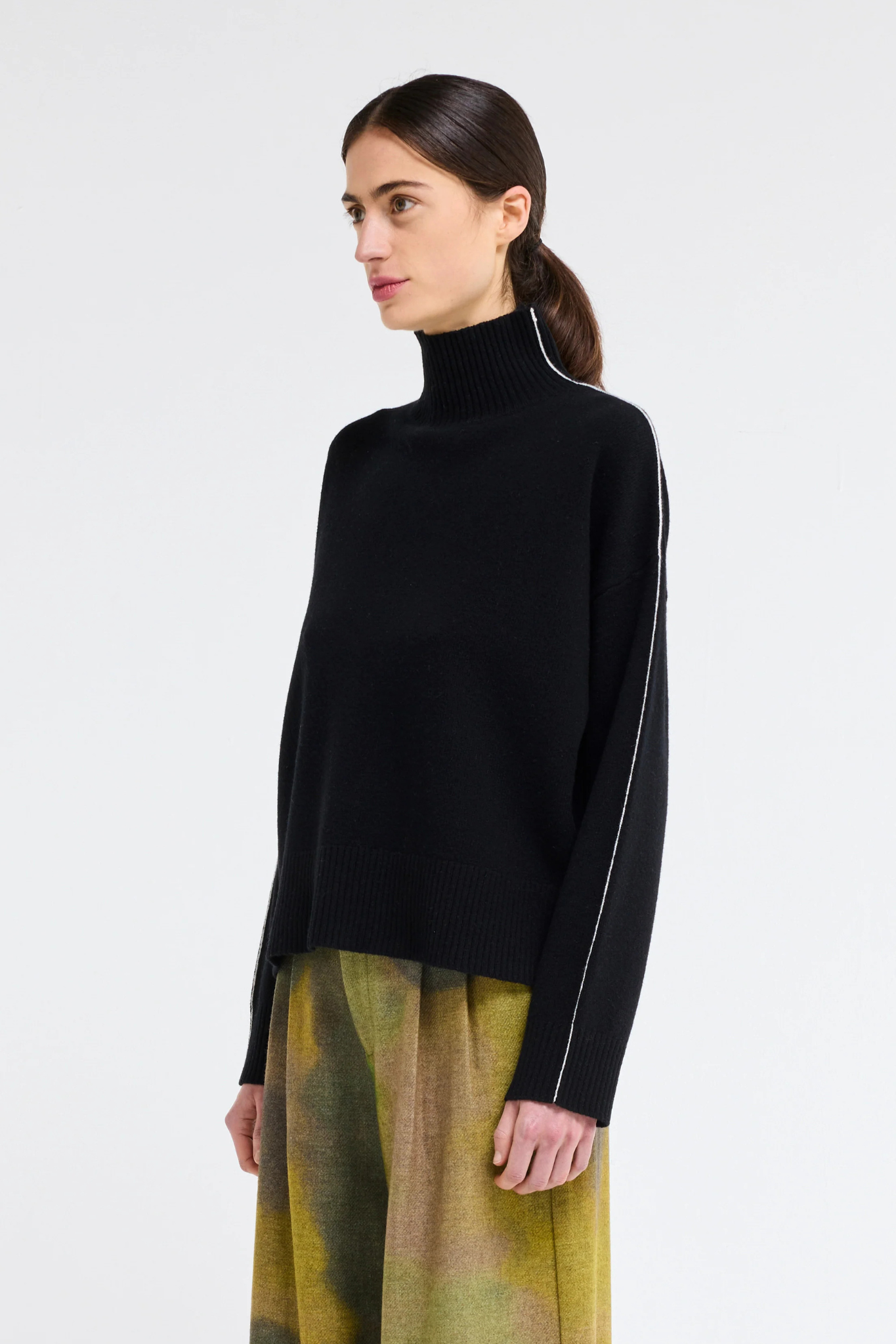 KOONING PULLOVER - BLACK