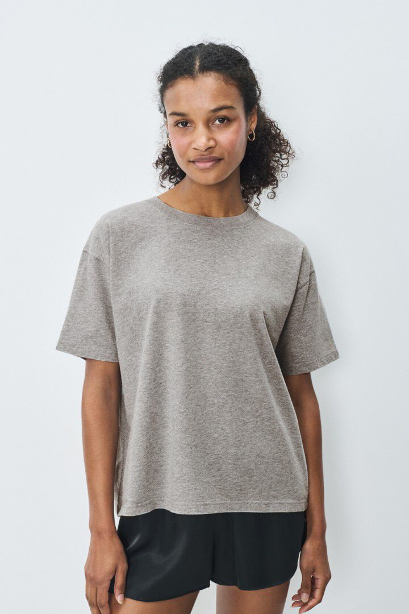 FIZVALLEY T-SHIRT - HEATHER GREY