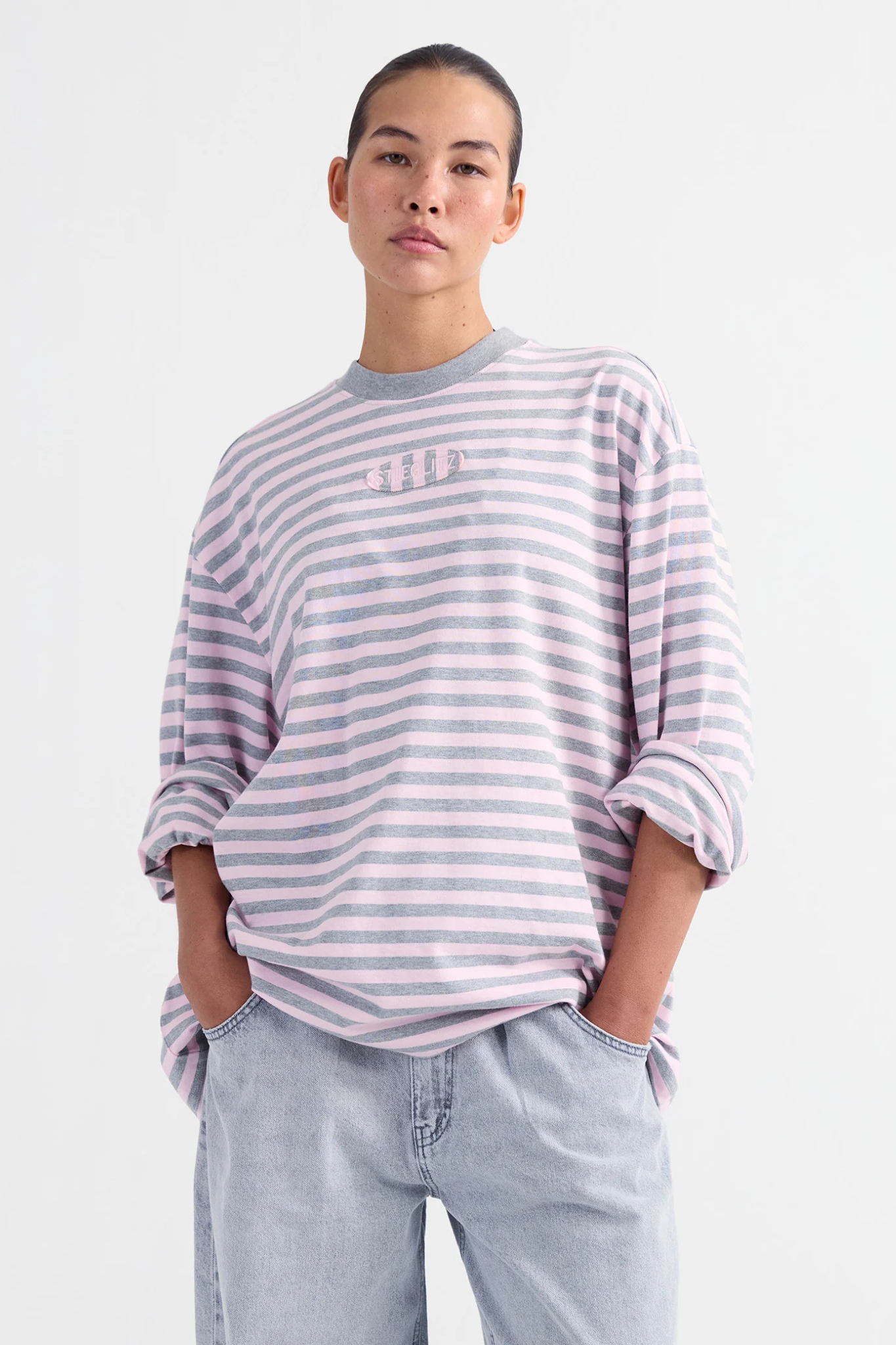 PIA WIDE SKATE LONGSLEEVE - PINK